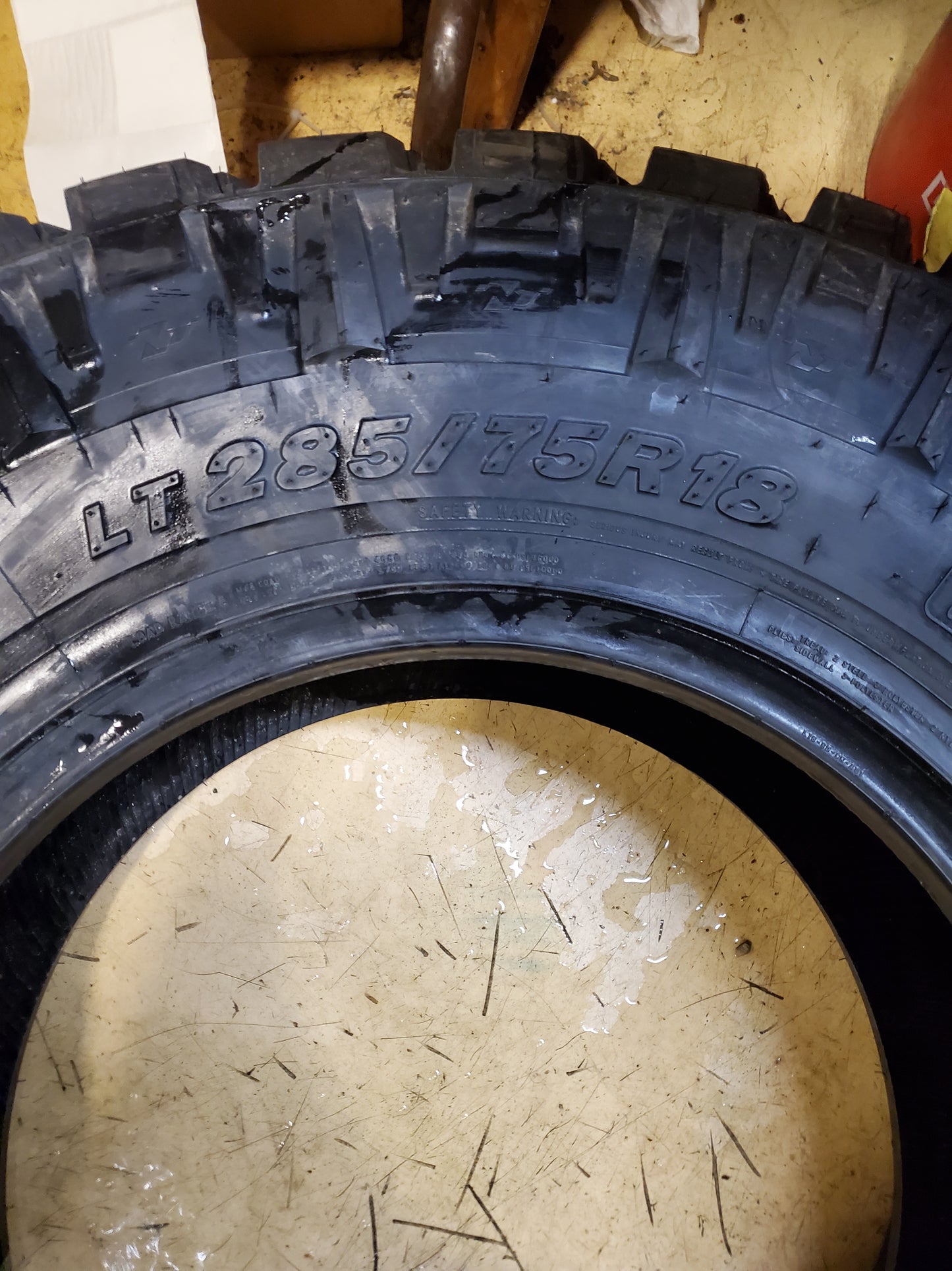 NITTO TRAIL GRAPPLER M/T BSW LT 285 75 18 129Q 10PLY MUD TIRE 206840