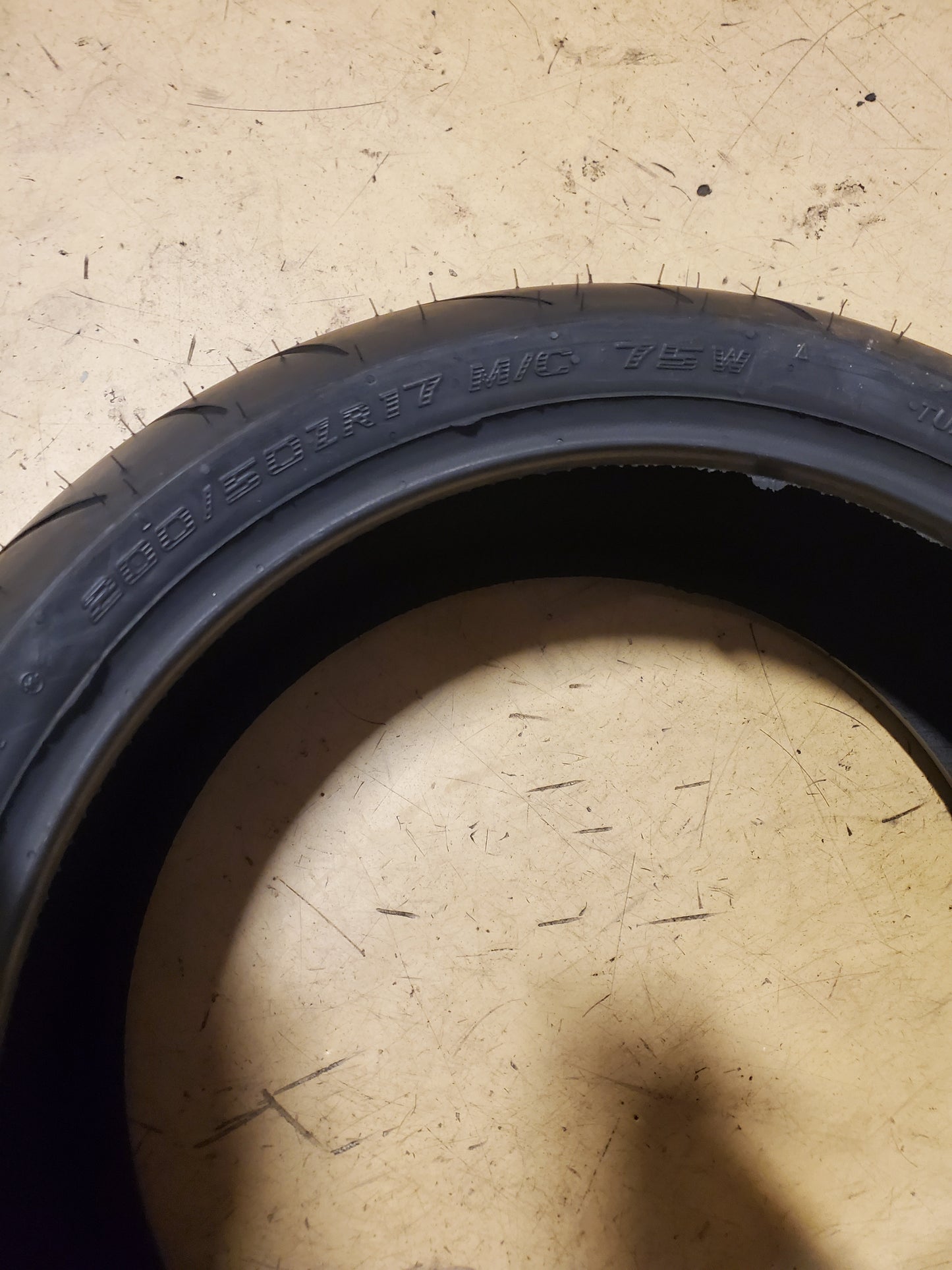 SHINKO 005 ADVANCE RADIAL BSW 200 50 17 75W REAR MOTORCYCLE TIRE 874018