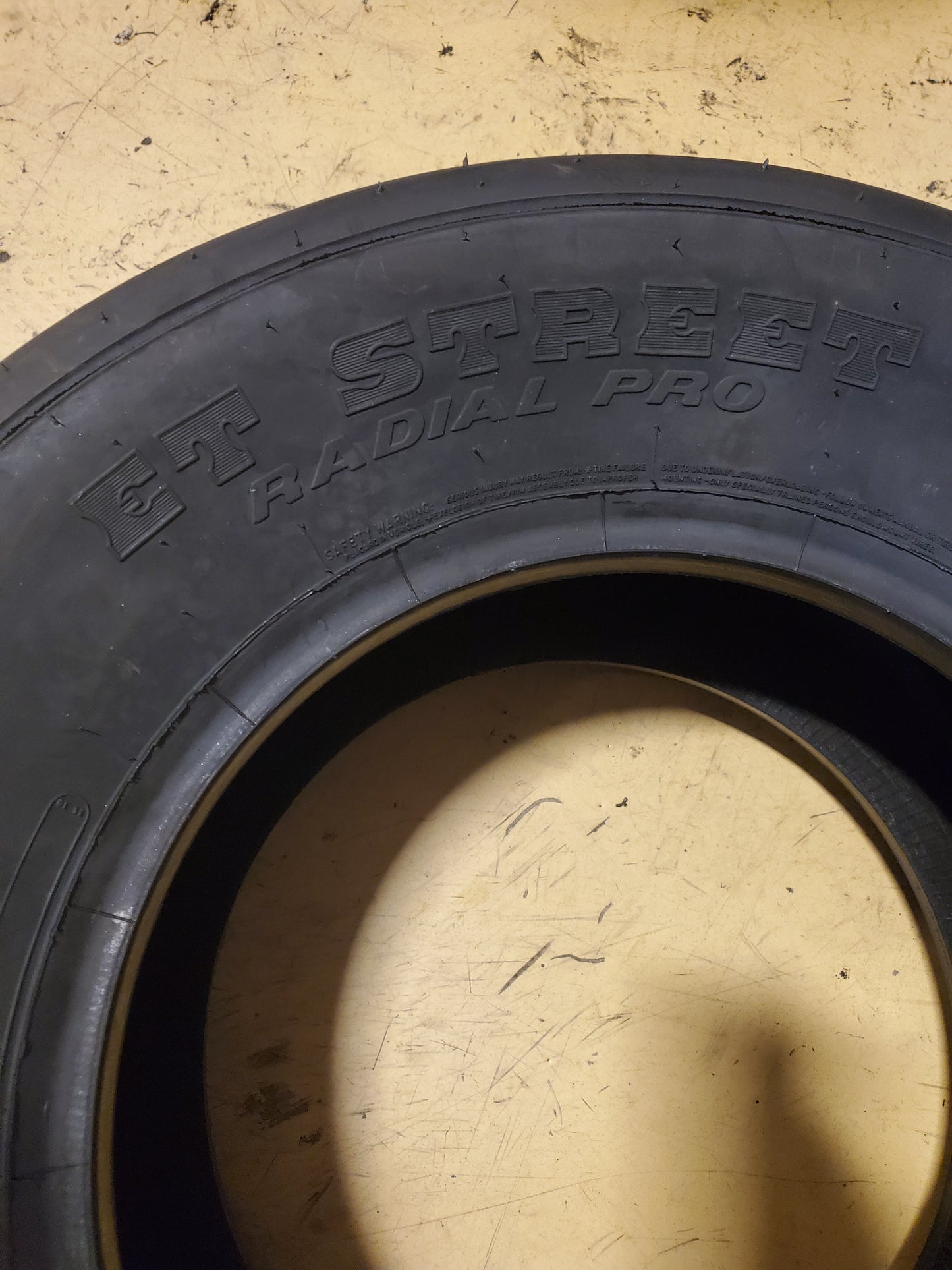 MICKEY THOMPSON ET STREET RADIAL PRO BSW P 275 60 15 COMPETITION TIRE 250350V