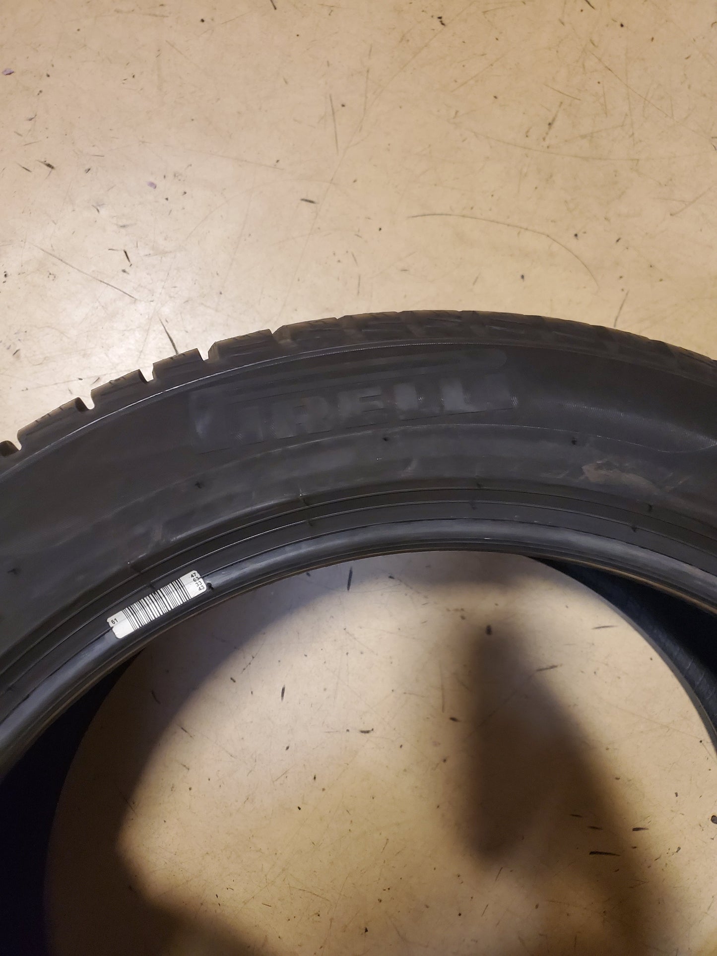 PIRELLI WINTER SOTTOZERO 3 (T0) FOAM BSW P 255 45 19 104W XL TIRE 3954100