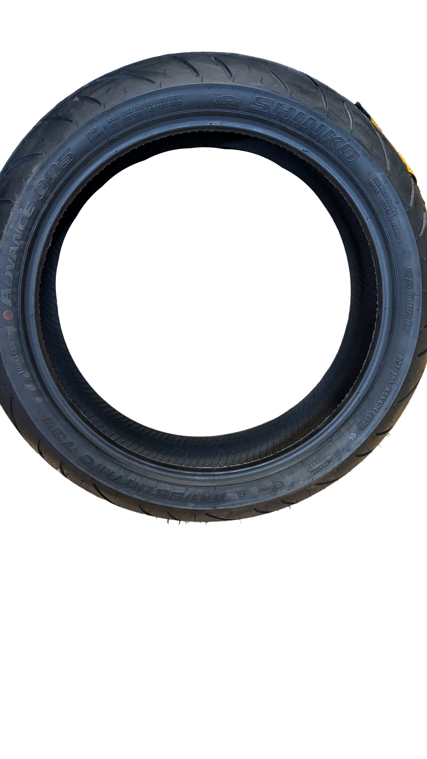 SHINKO ADVANCE 005 BSW P 180 55 17 73W 4PLY REAR MOTORCYCLE TIRE 874016