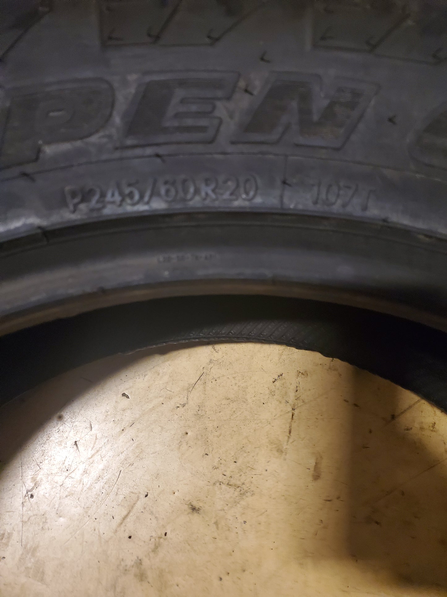 TOYO OPEN COUNTRY A/T III BSW P 245 60 20 107T ALL TERRAIN TIRE 355200