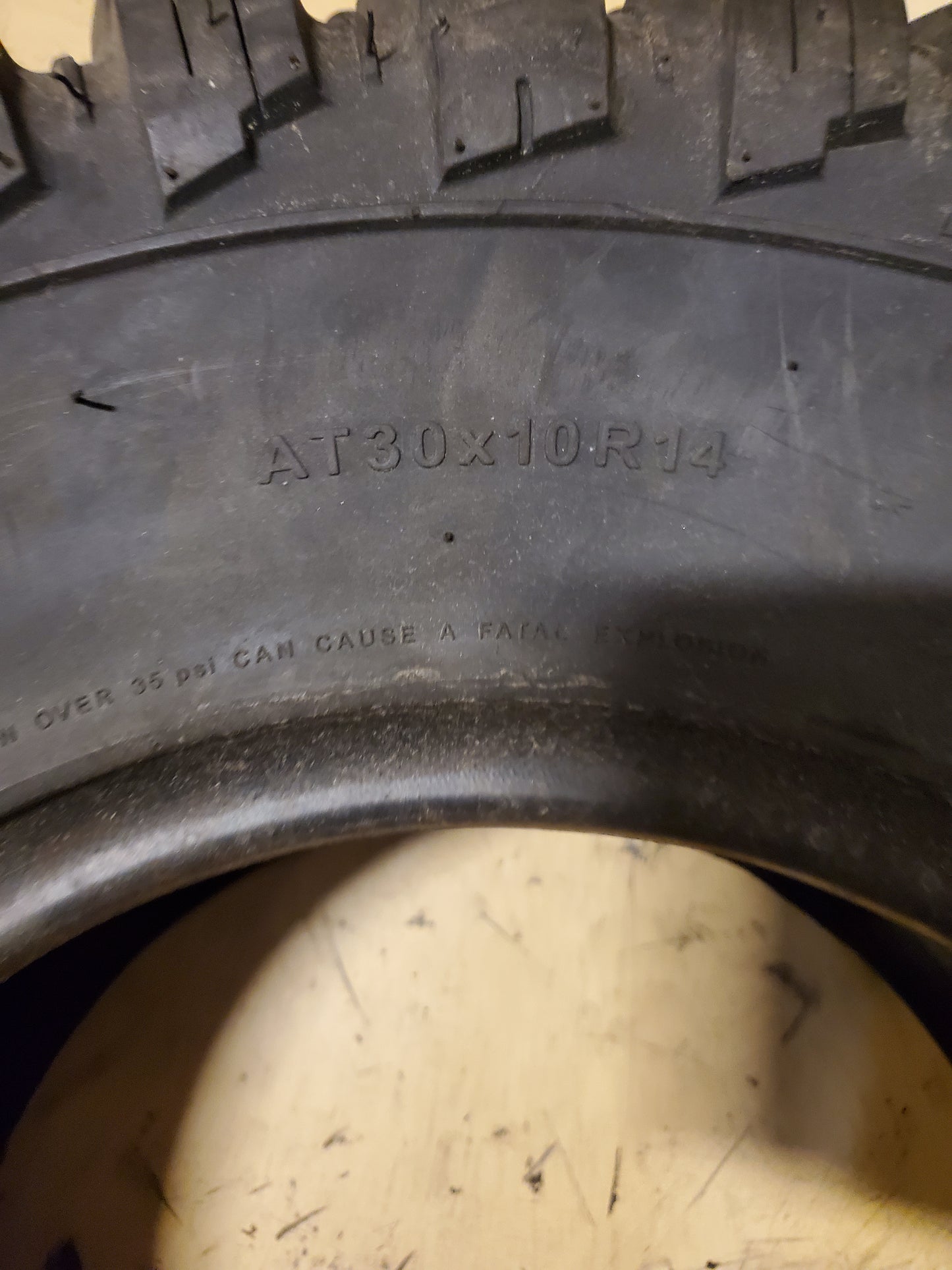 GBC MONGREL BSW AT 30 10 14 10PLY ATV/UTV TIRE AM143010MG