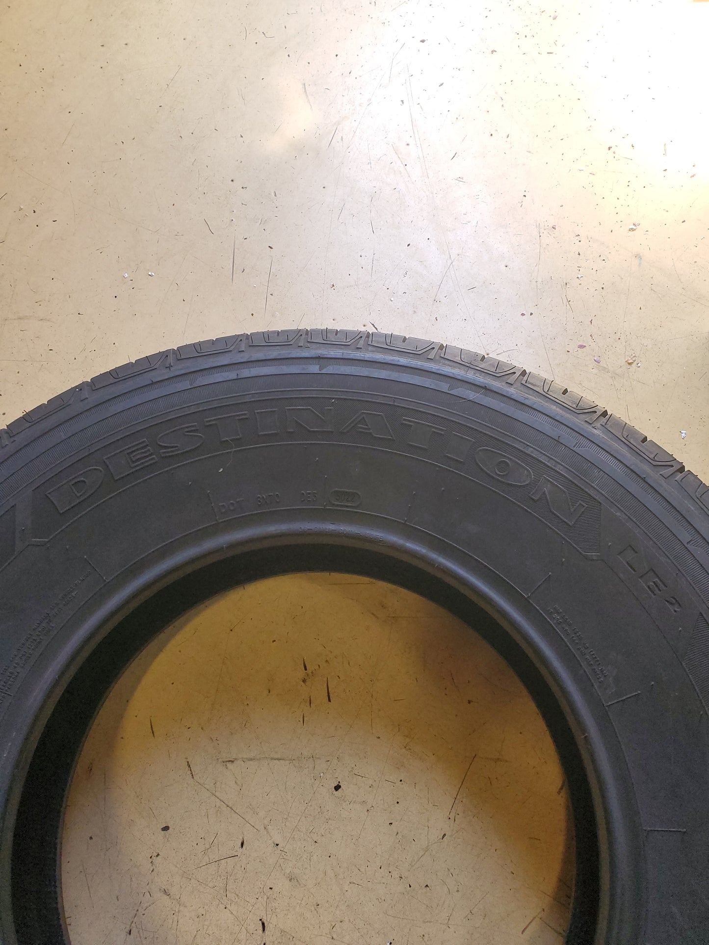 FIRESTONE DESTINATION LE2 BSW P 245 75 16 109S ALL SEASON TIRE 000223