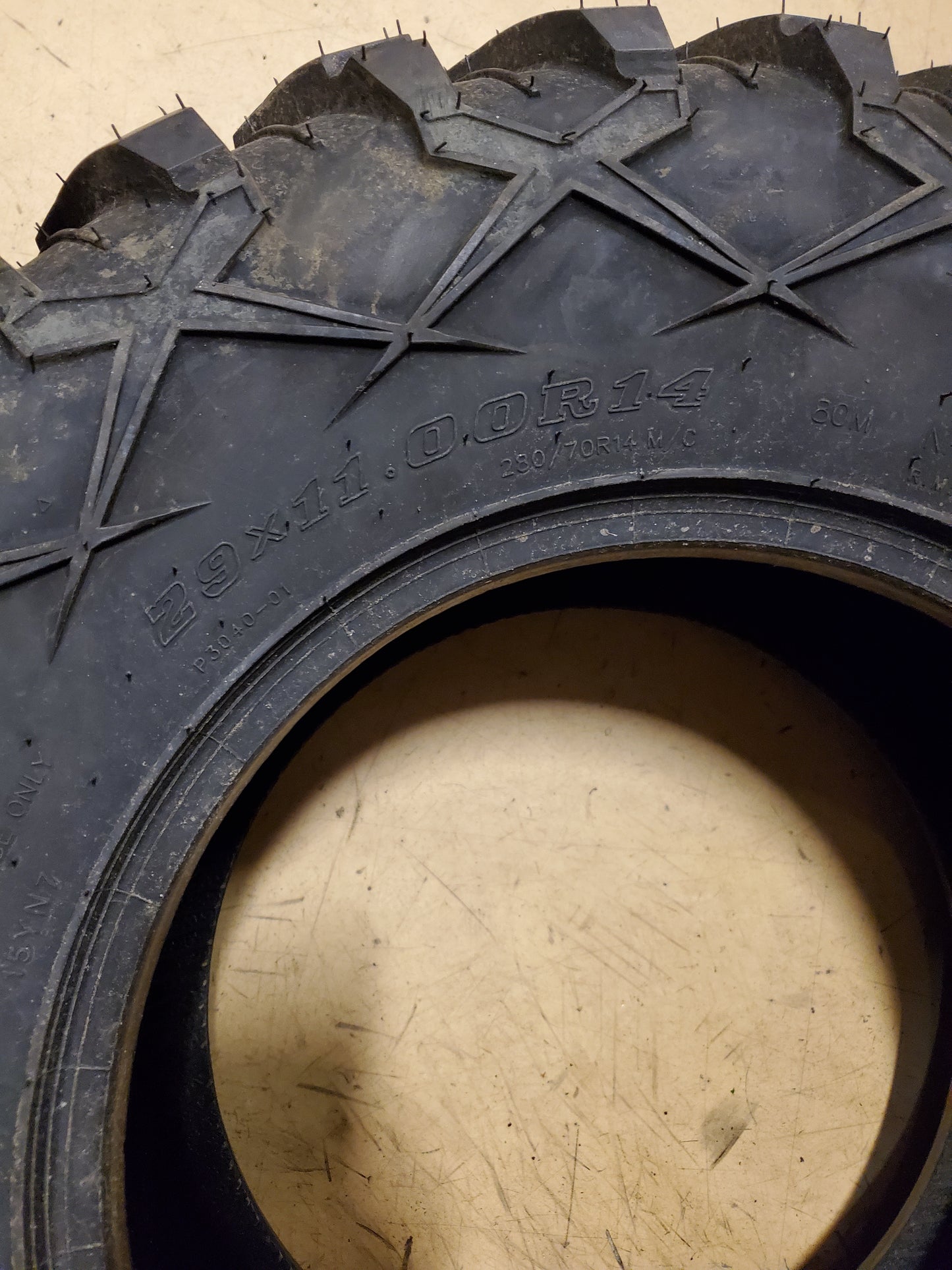 TUSK TERRABITE BSW 29 11 14 80M 8PLY ATV/UTV TIRE 1630210030