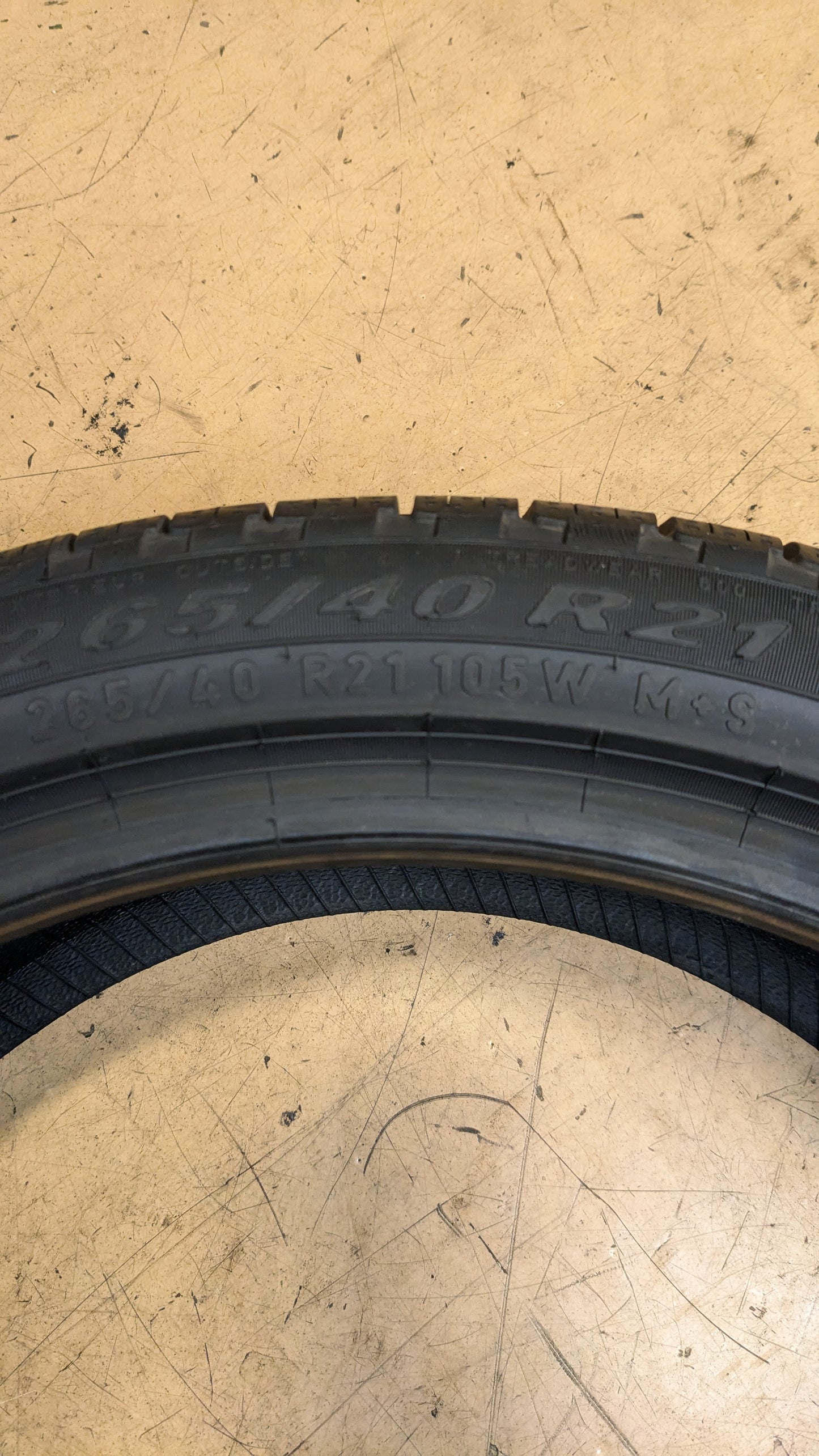 PIRELLI SCORPION VERDE BSW P 265 40 21 105W XL ALL SEASON TIRE 3195100