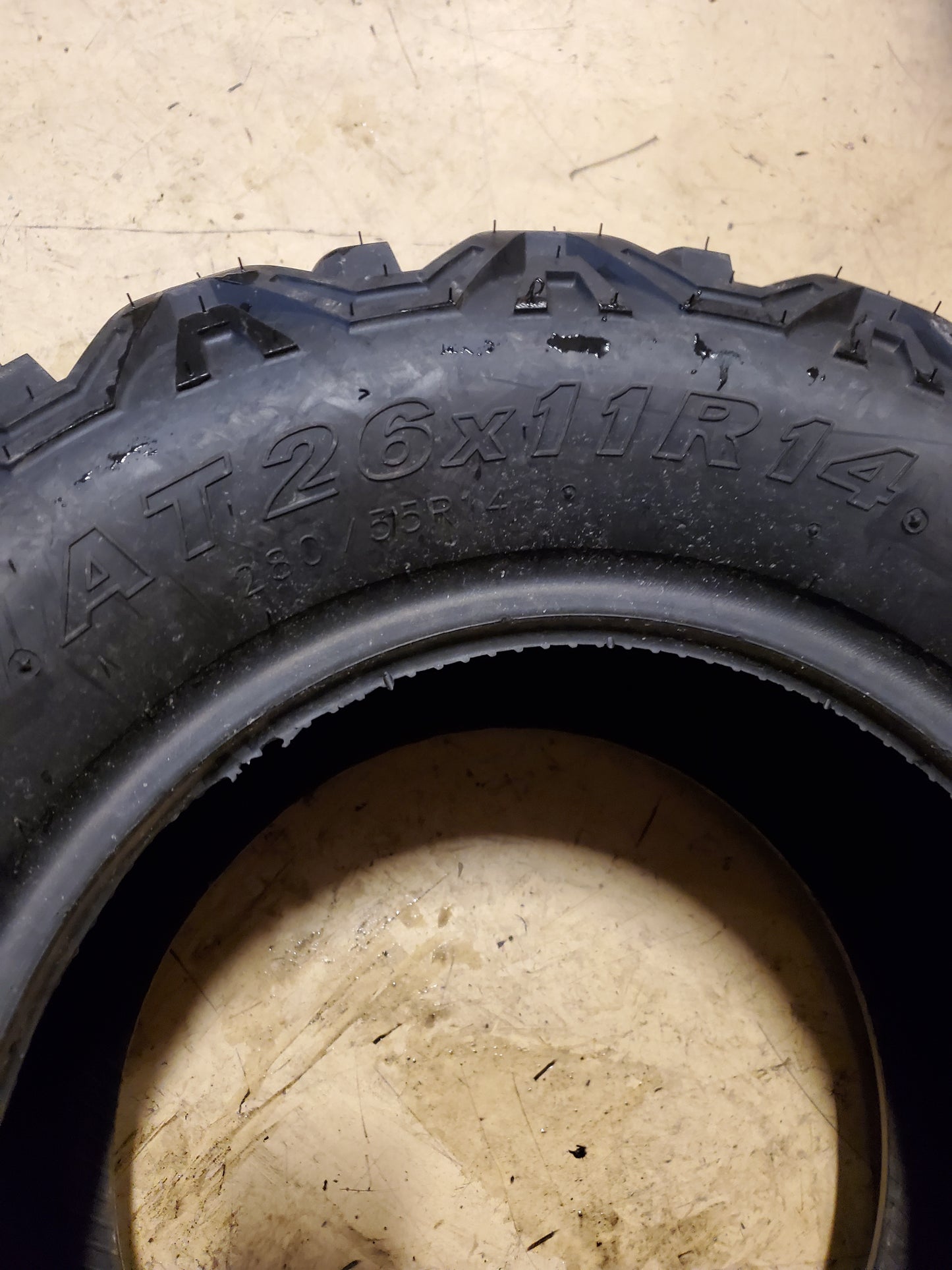 KENDA BEAR CLAW HTR BSW P AT 26 11 14 8PLY ATV/UTV TIRE 85871461D1