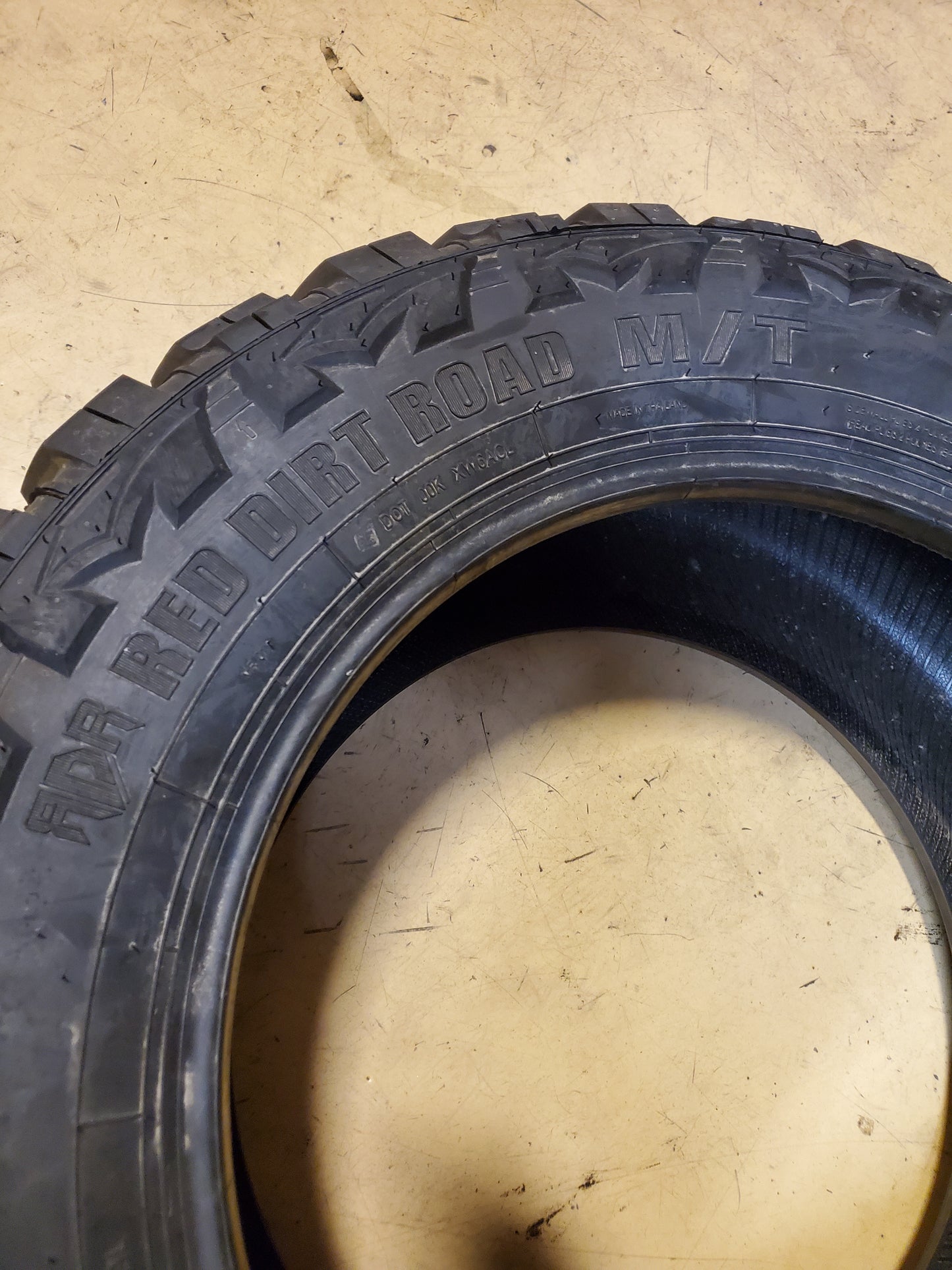 RED DIRT ROAD RD-6 MT BSW LT 35 12.5 20 121Q 10PLY MUD TIRE T3512520RDRMT