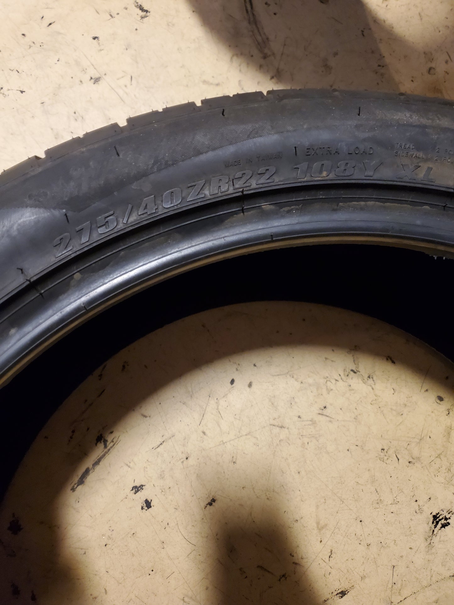 ATTURO AZ850 BSW P 275 40 22 108Y XL UHP TIRE A7GLBAFE