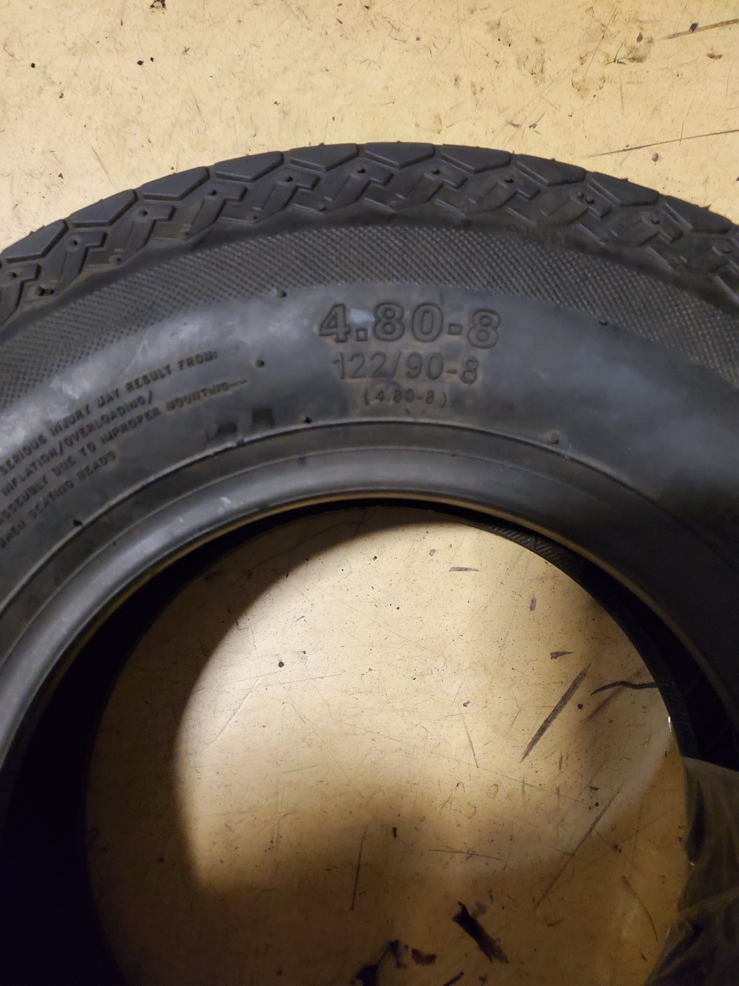 DEESTONE D901 BSW  4.8 8 71J 6PLY TRAILER TIRE DS7251