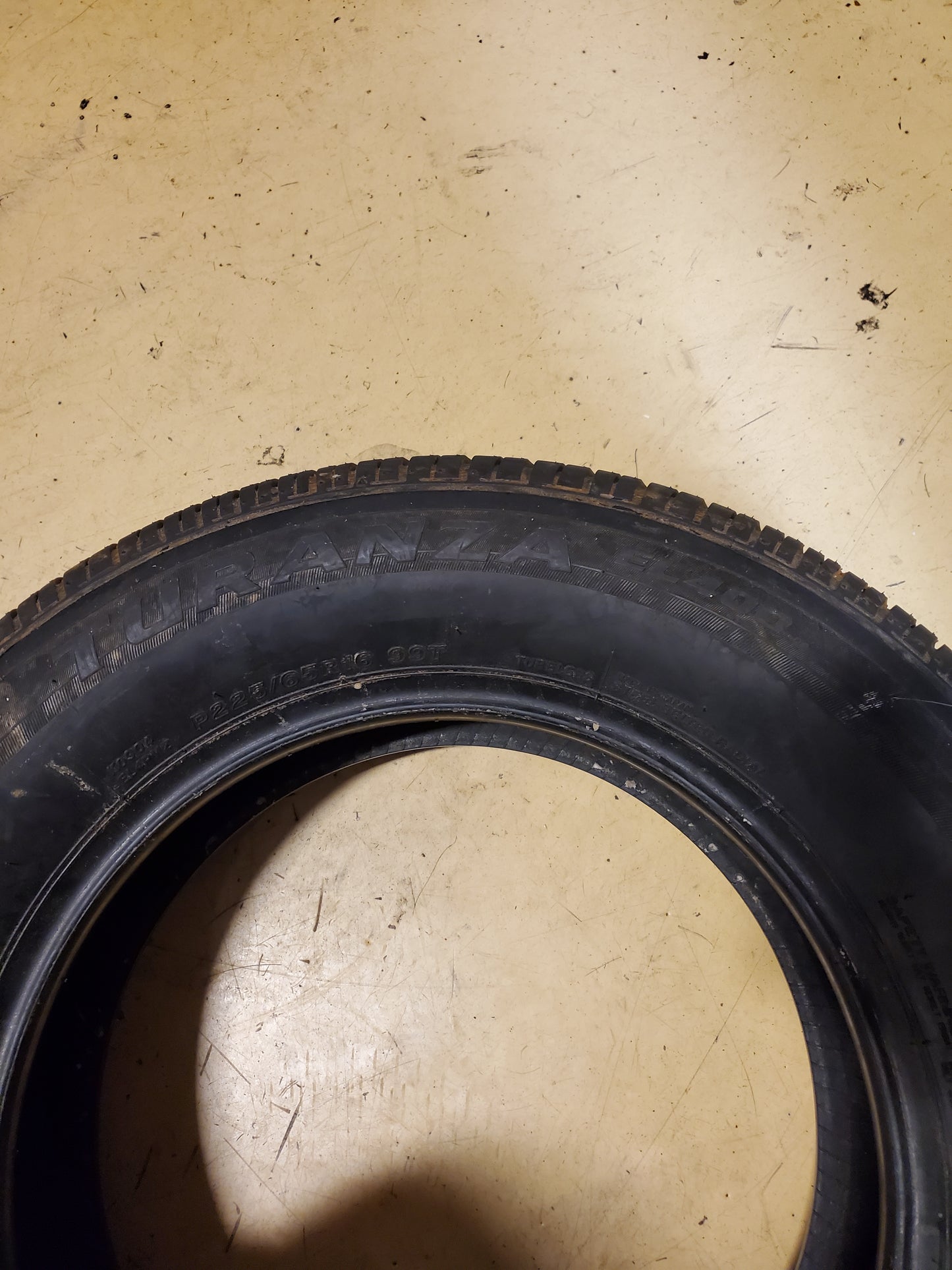 BRIDGESTONE TURANZA EL400-02 BSW P 225 65 16 99T ALL SEASON TIRE 005152