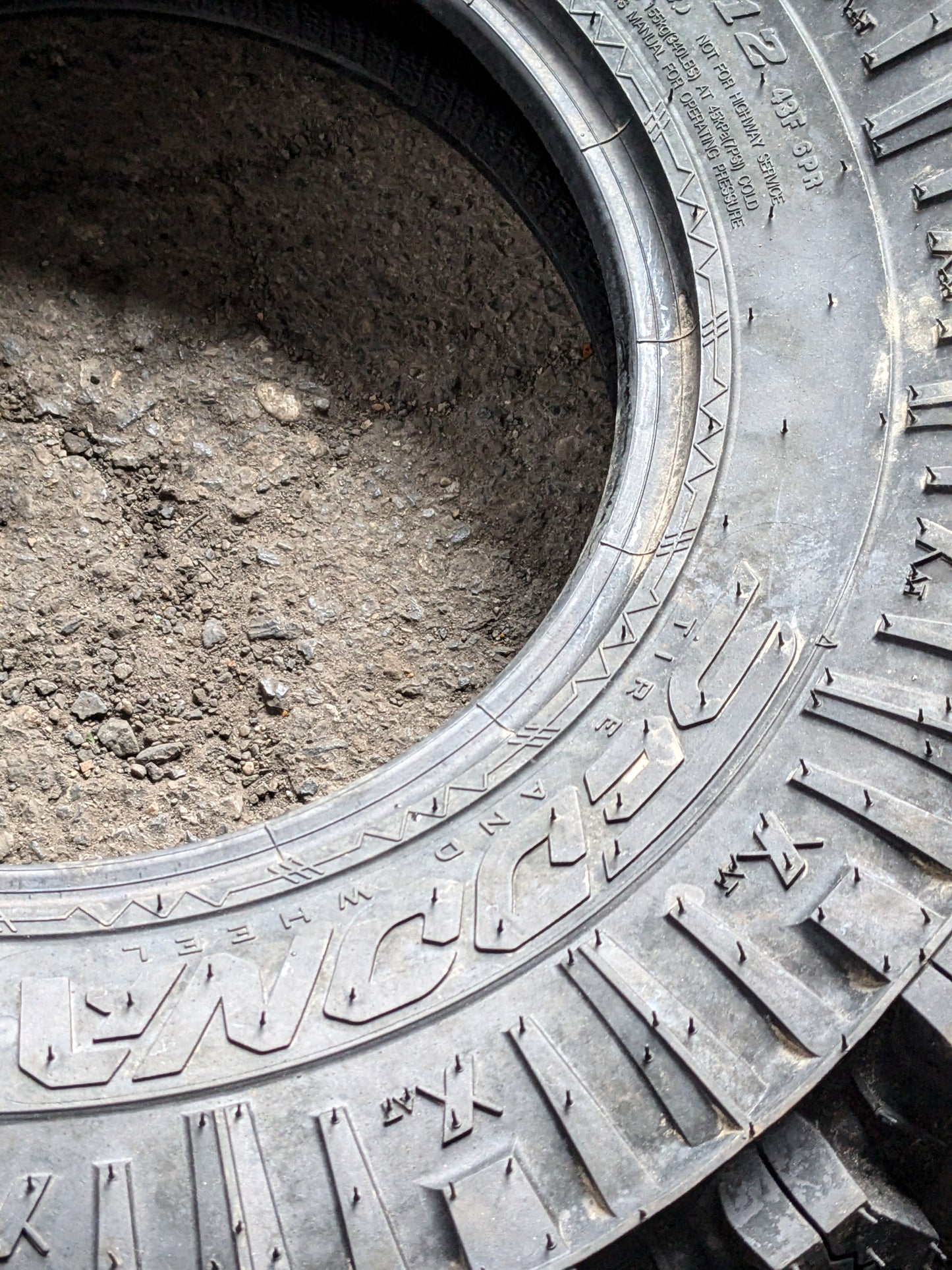 SEDONA COYOTE W16A BSW AT 25 8 12 43F 6PLY ATV/UTV TIRE CO25812