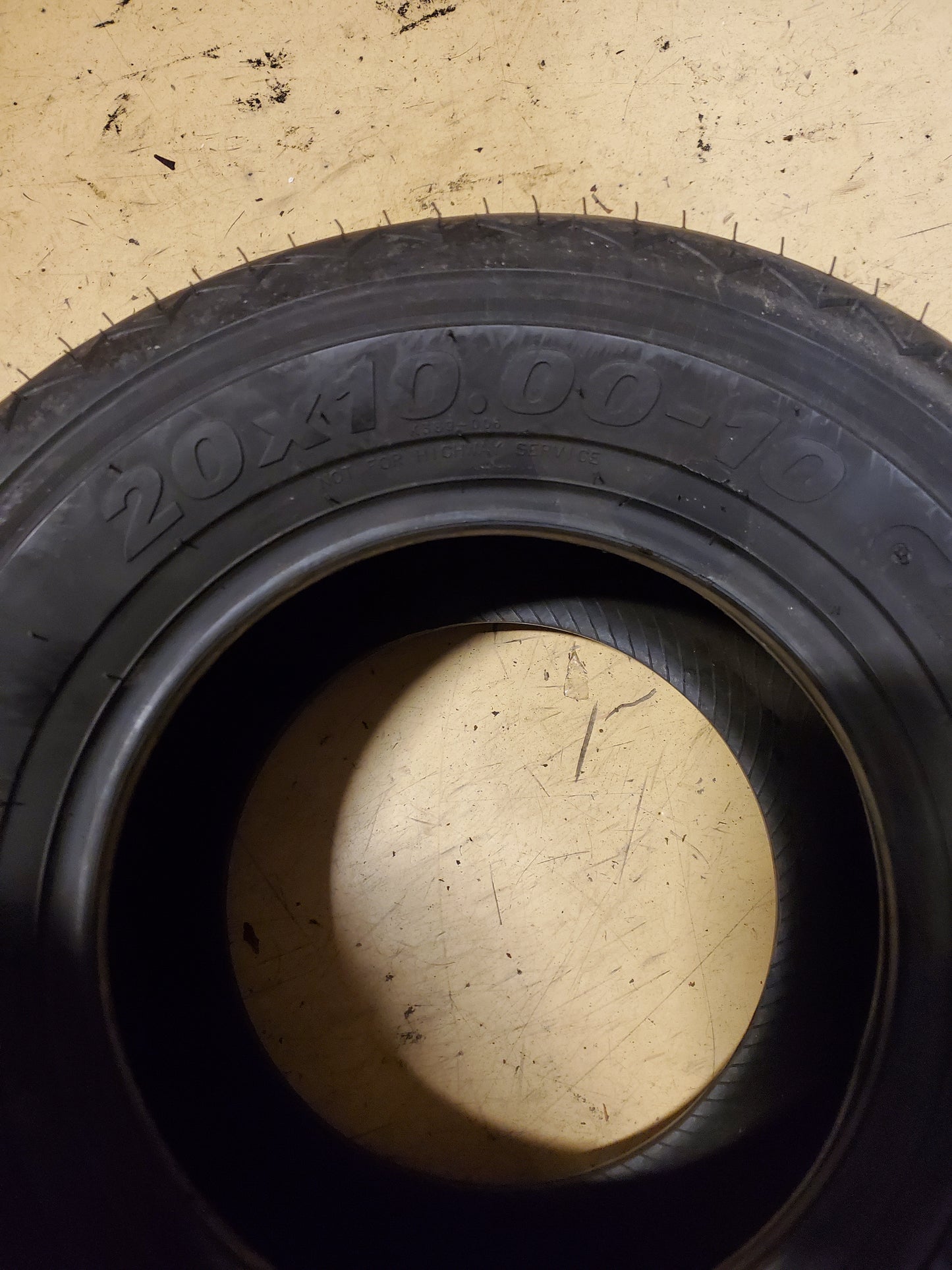 KENDA HOLE N-1 BSW 20 10 10 6PLY GOLF CART TIRE 103891076C1