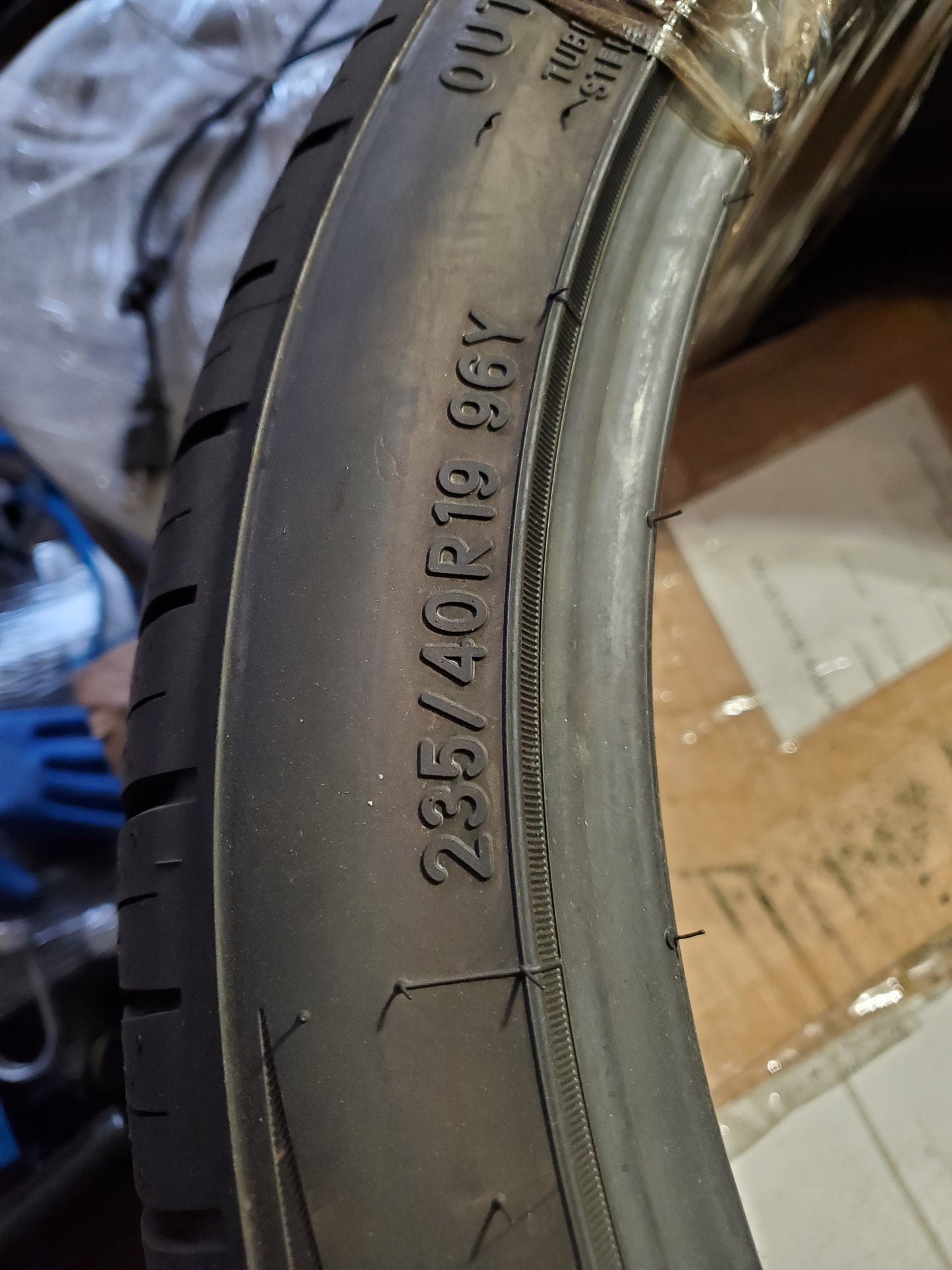TOYO PROXES SPORT A/S BSW P 235 40 19 96Y XL UHP ALL SEASON TIRE 214850