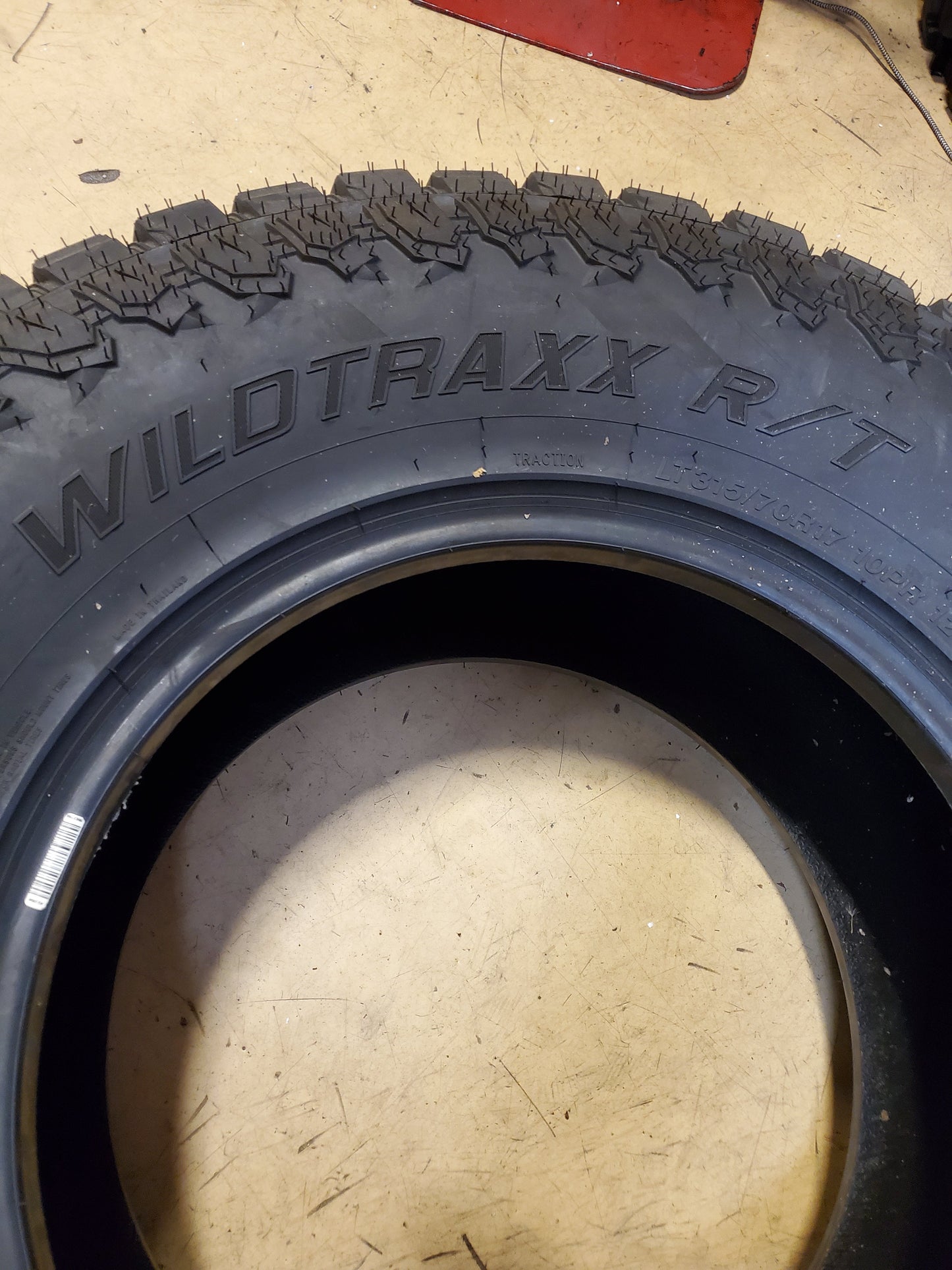 LANDSPIDER WILDTRAXX R/T LT 315 70 17 121/118S 10PLY RUGGED TERRAIN TIRE FRT002