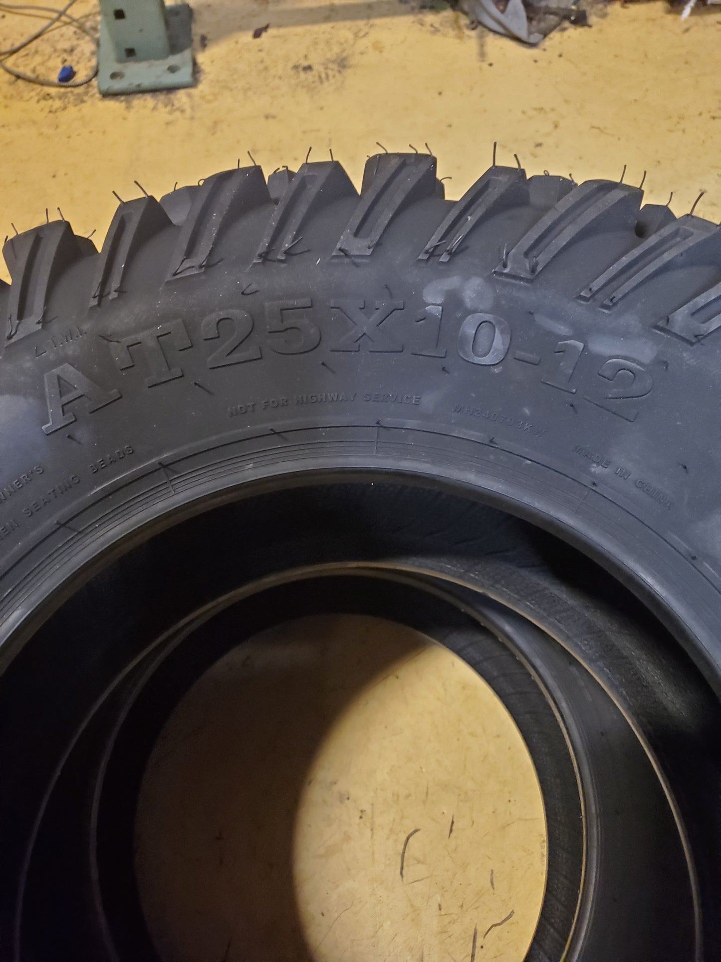 FORERUNNER TRS BSW AT 25 10 12 50F 6PLY ATV/UTV TIRE FT251012