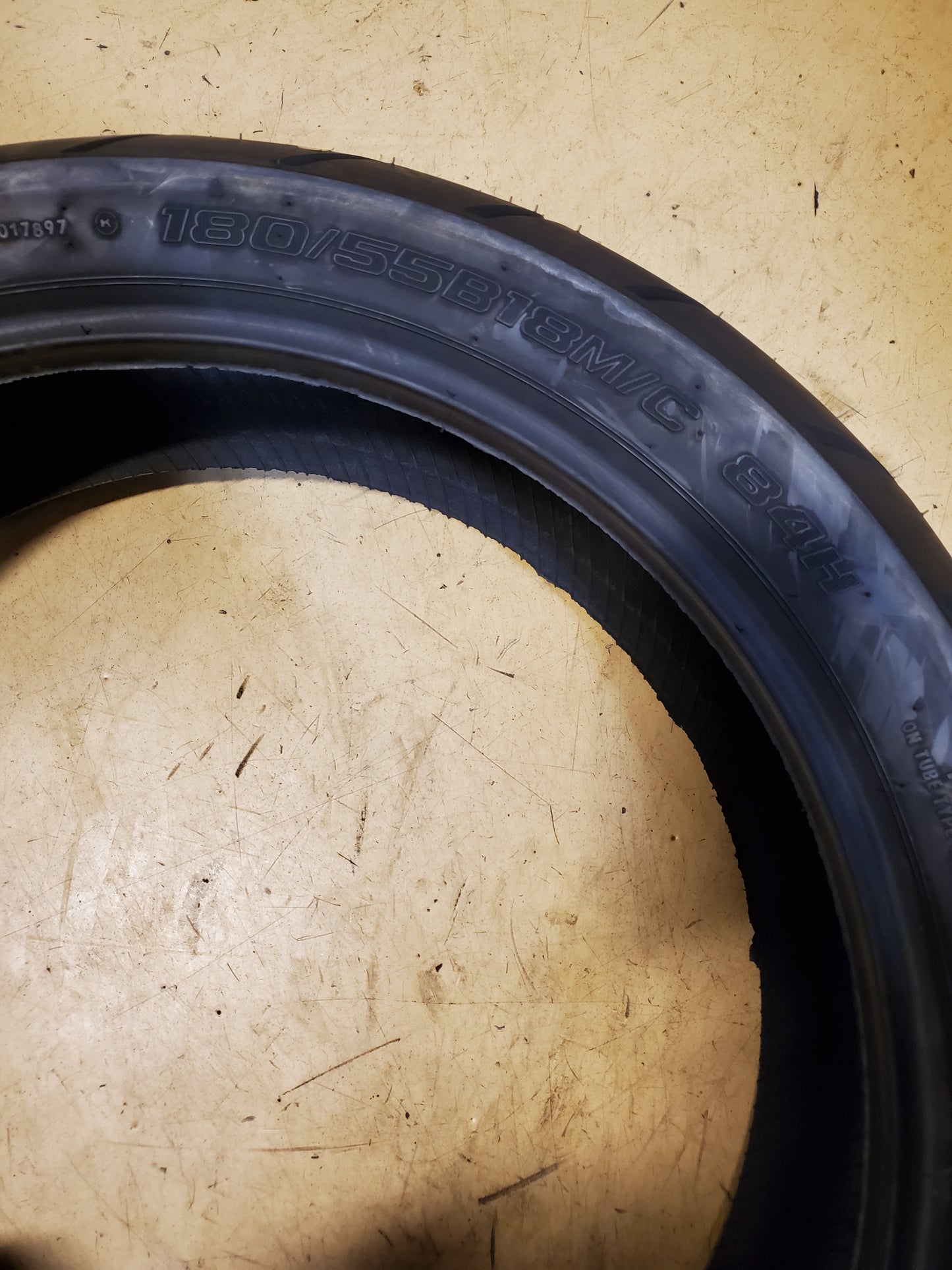 SHINKO LONG HAUL SR999 HD BSW 180 55 18 84H REAR MOTORCYCLE TIRE 874910