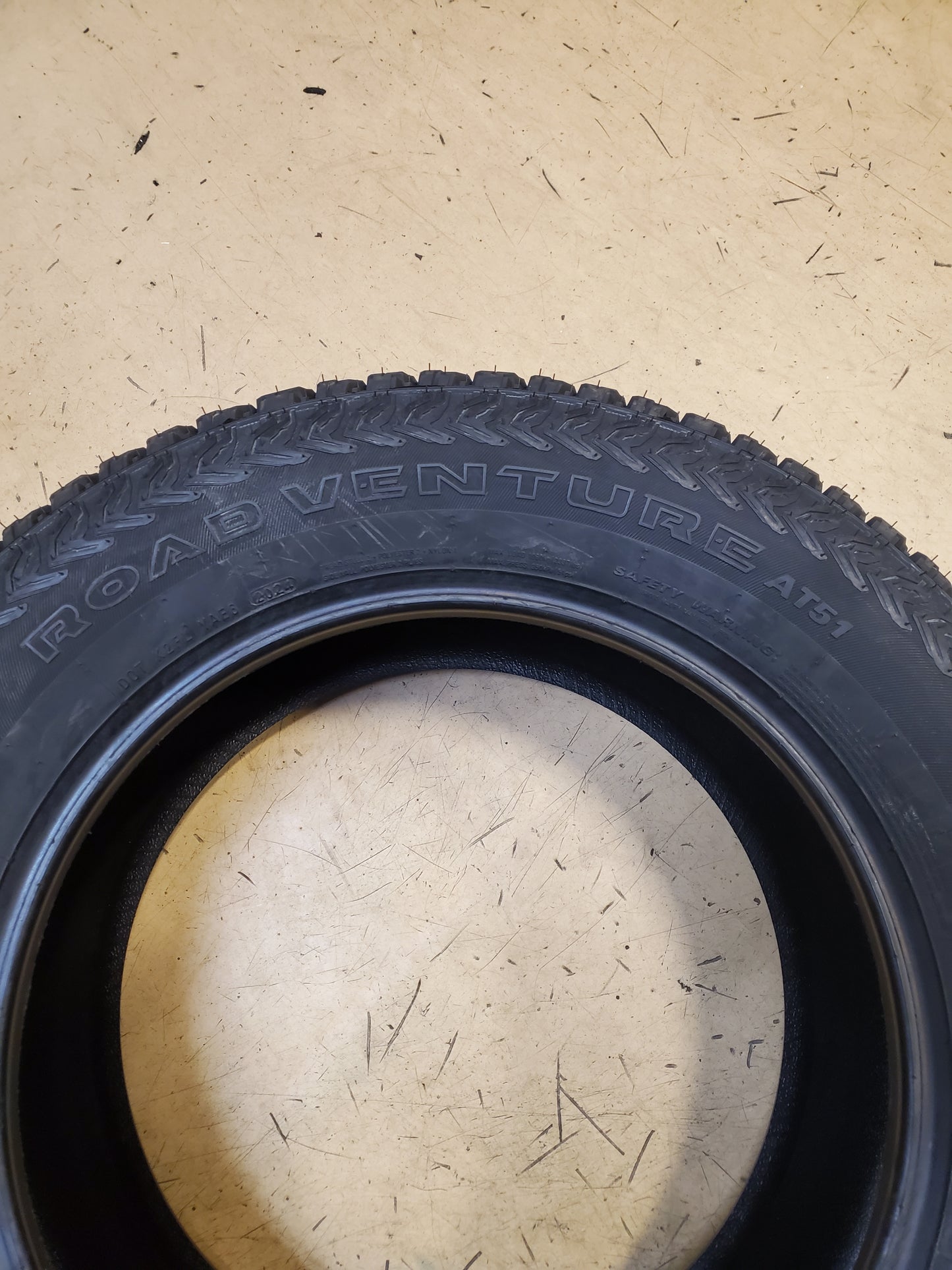 KUMHO ROAD VENTURE AT51 BSW P 265 60 18 110T ALL TERRAIN TIRE 2230733