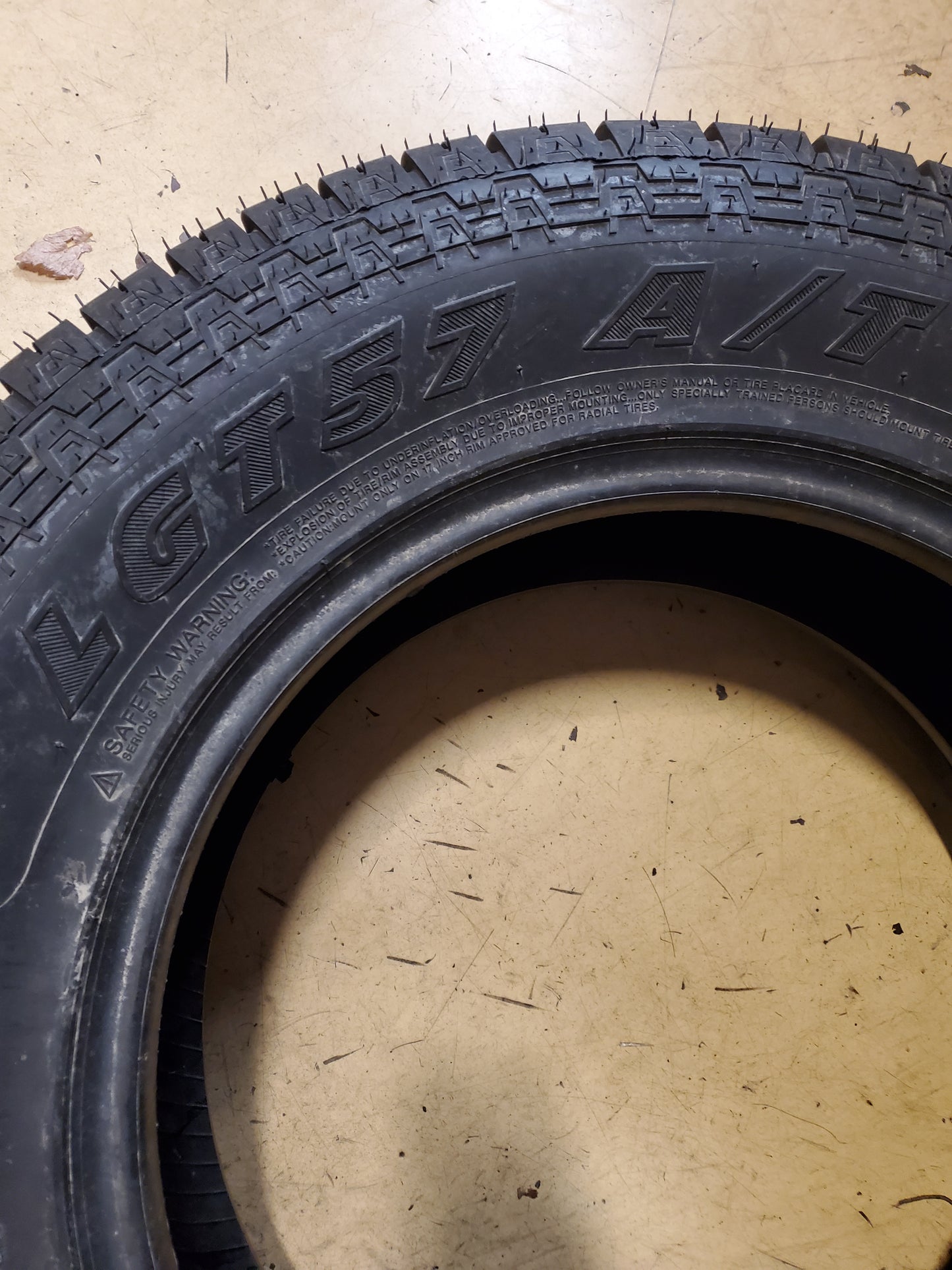 LANDGOLDEN LGT57 A/T BSW P 265 65 17 112T ALL TERRAIN TIRE 841623124366