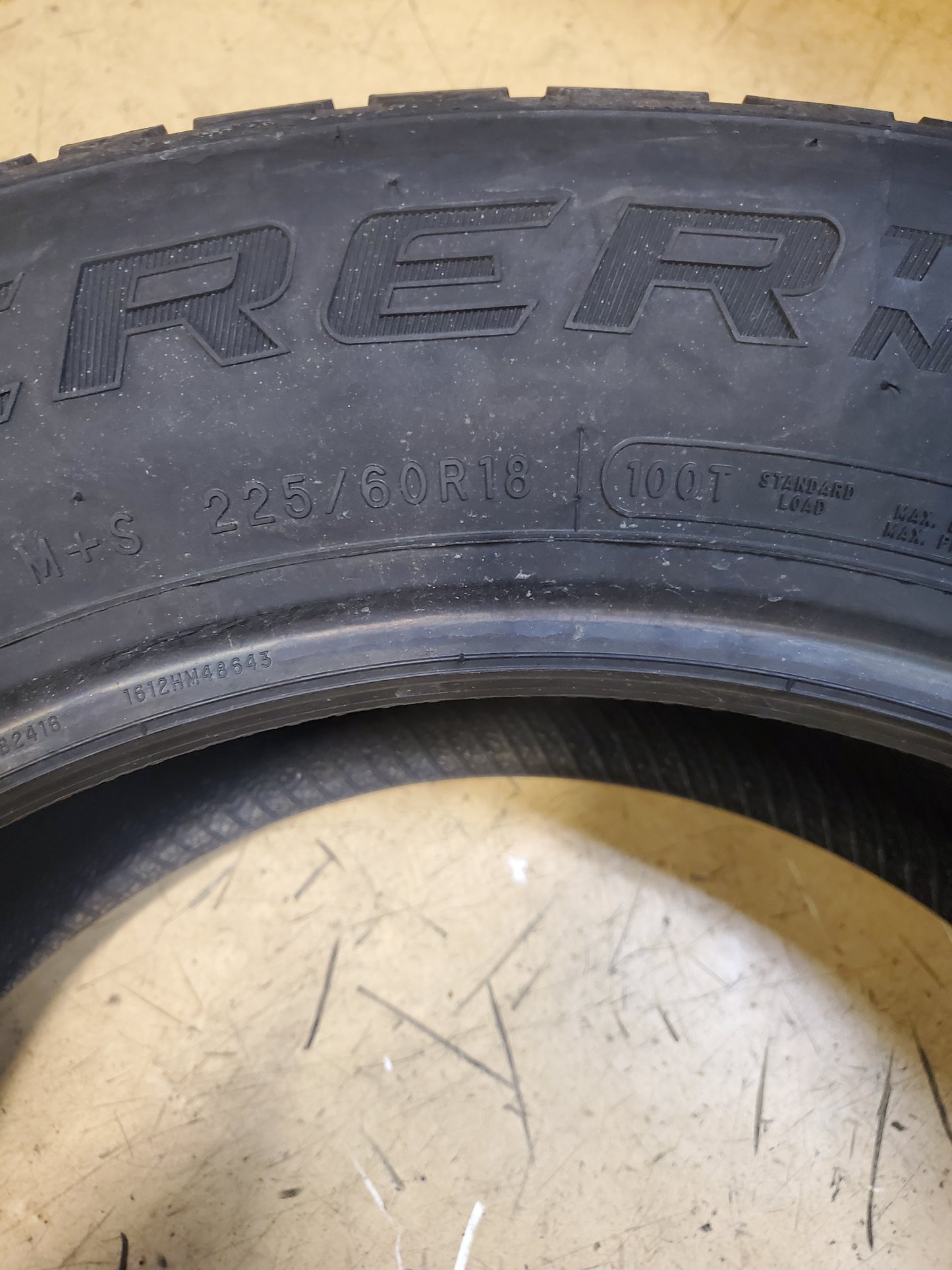 2 COOPER DISCOVERER TRUE NORTH BSW P 225 60 18 100T WINTER TIRE 166198004