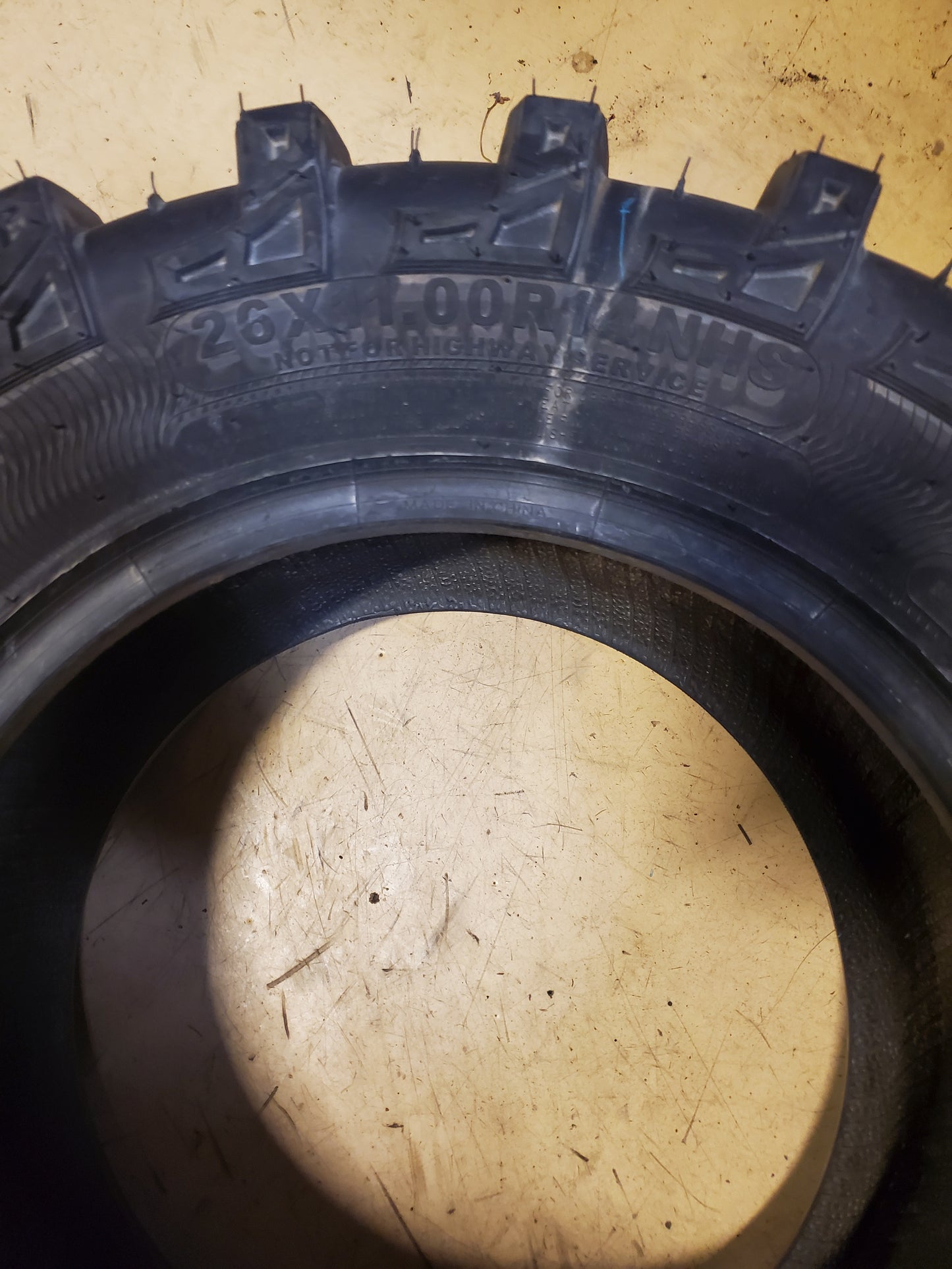 NOS OTR DIRT MASTER BSW 26 11 14 6PLY ATV/UTV TIRE N148196699