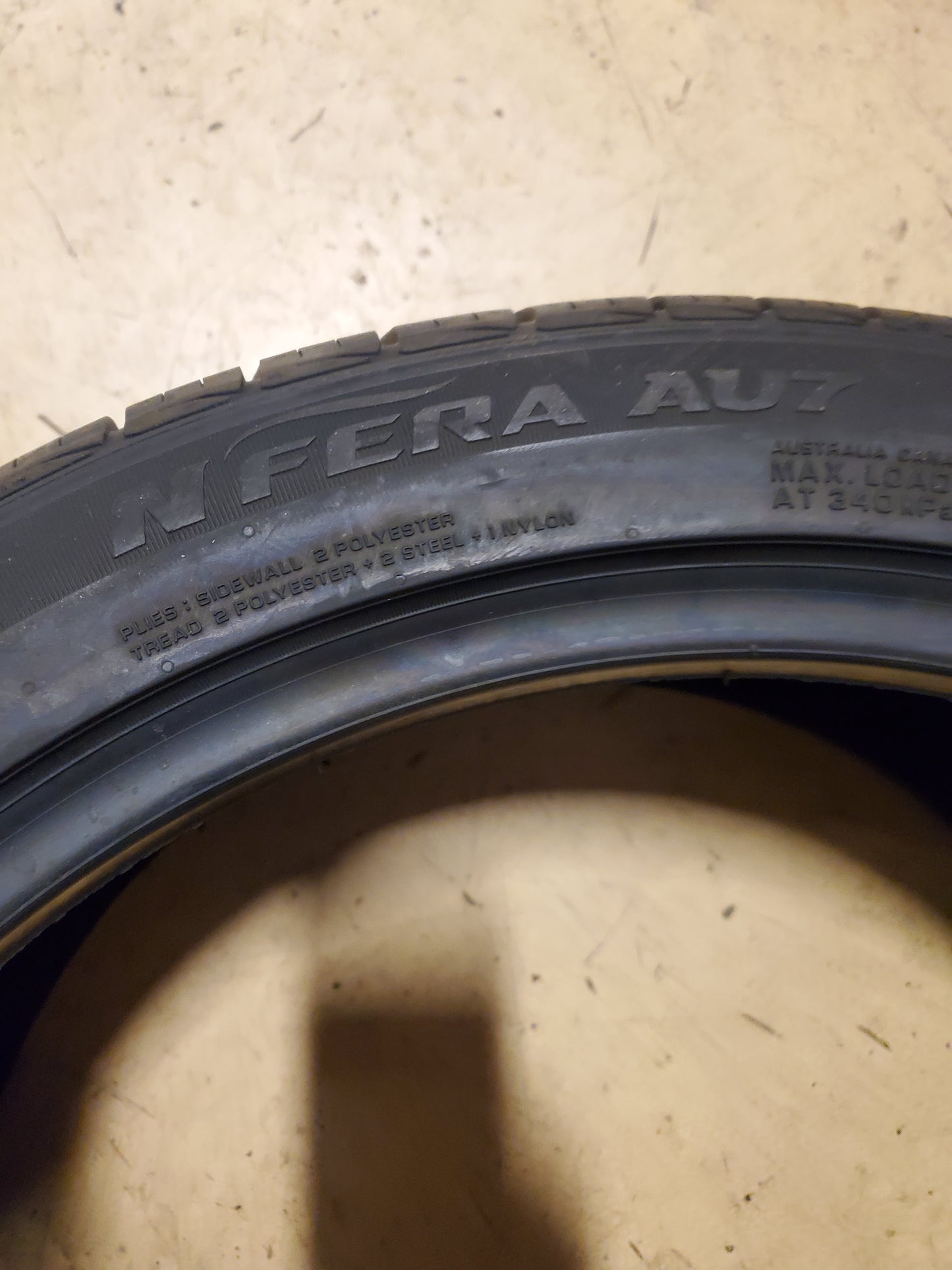 NEXEN NFERA AU7 BSW P 245 40 19 98Y XL UHP TIRE 14420NXK
