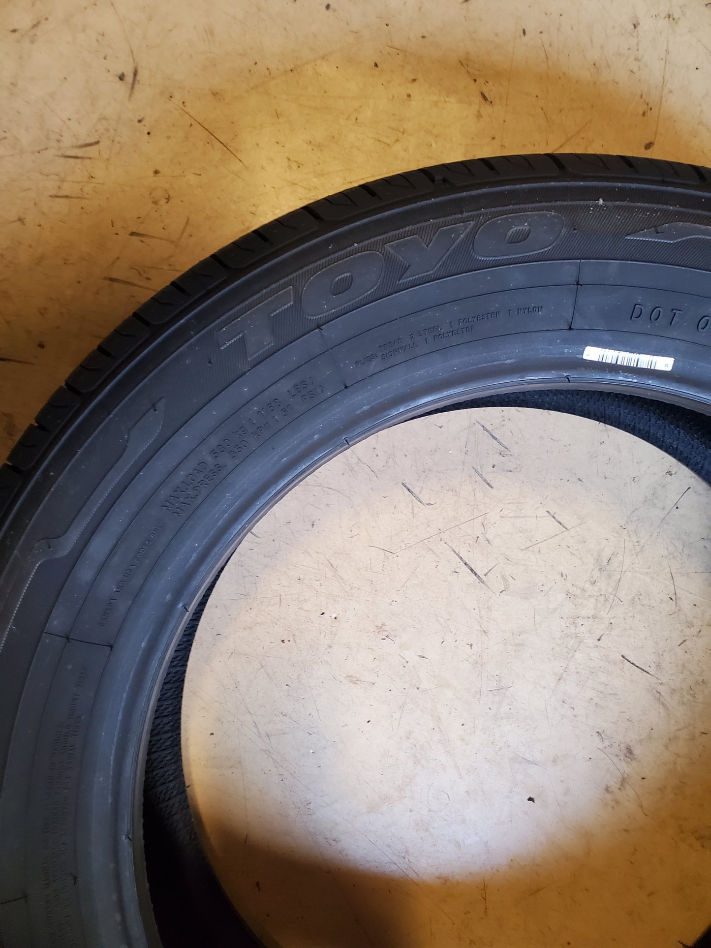 TOYO EXTENSA A/S II BSW P 185 60 16 86H ALL SEASON TIRE 147910