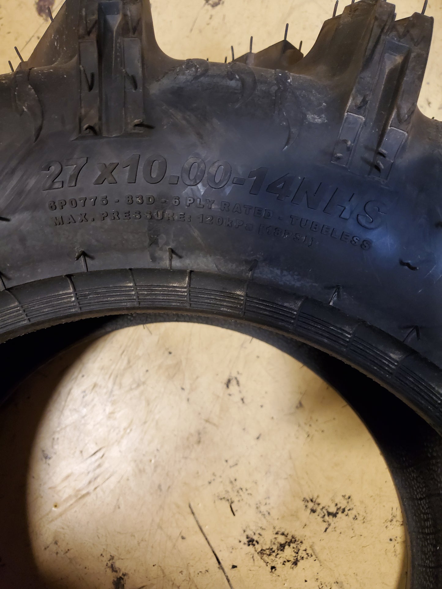 ITP CRYPTID BSW 27 10 14 6PLY ATV/UTV TIRE 6P0775