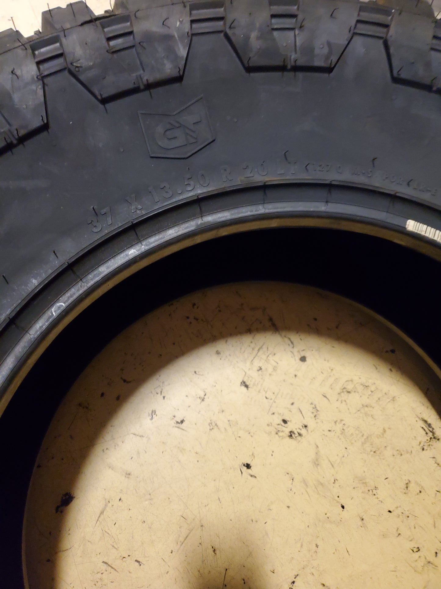 GENERAL GRABBER X3 BSW LT 37 13.5 20 127/120Q 10PLY MUD TIRE 04506090000