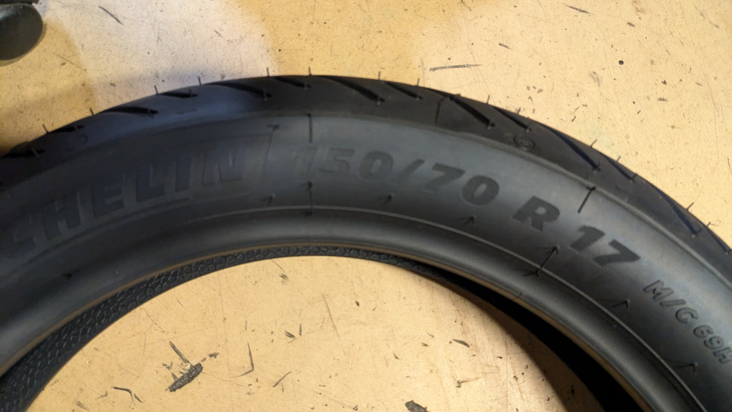 MICHELIN ROAD CLASSIC BSW P 150 70 17 69H REAR MOTORCYCLE TIRE 26863
