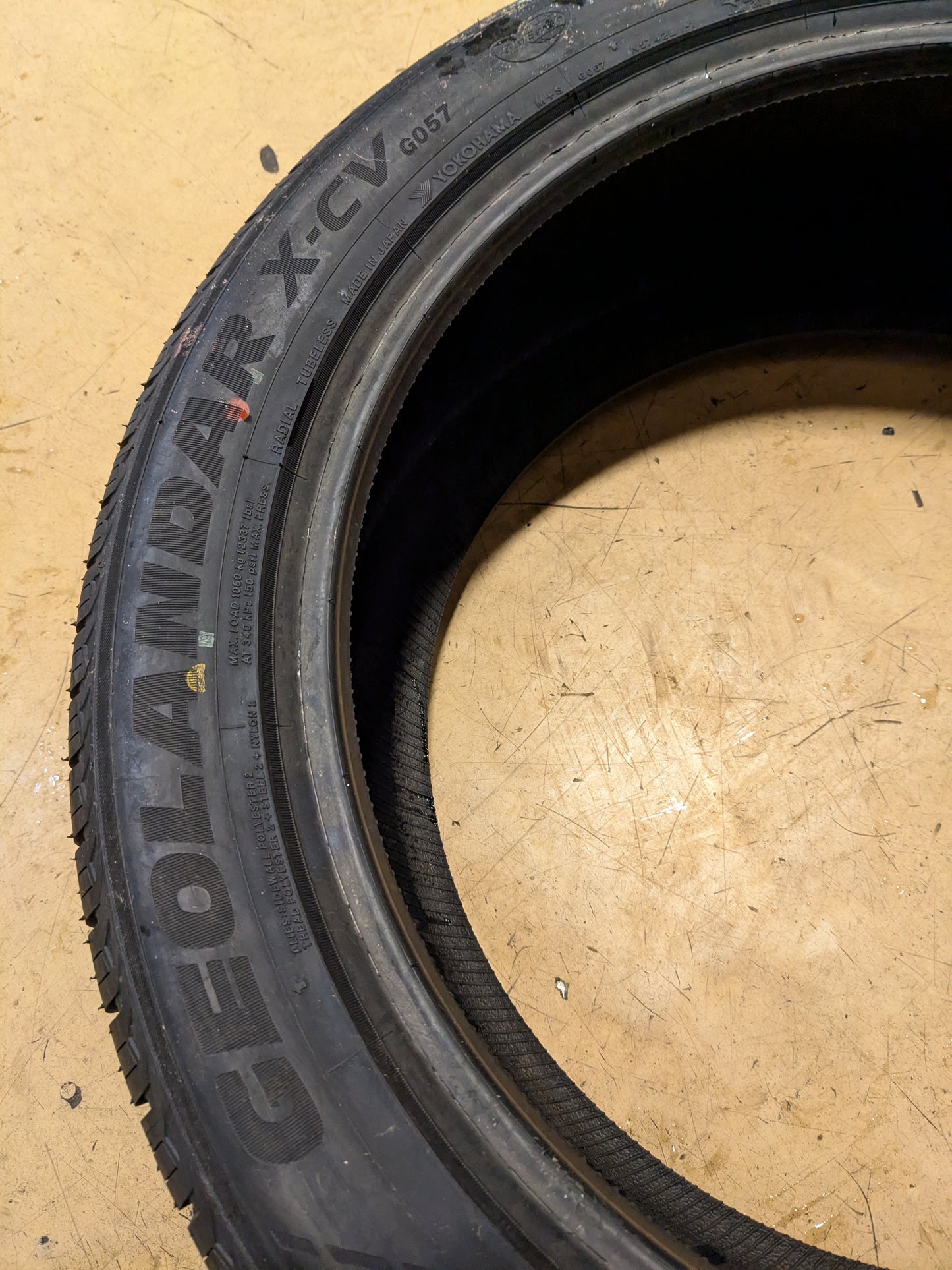 YOKOHAMA GEOLANDAR X-CV G057 BSW P 275 45 21 110W XL ALL SEASON TIRE 110157019