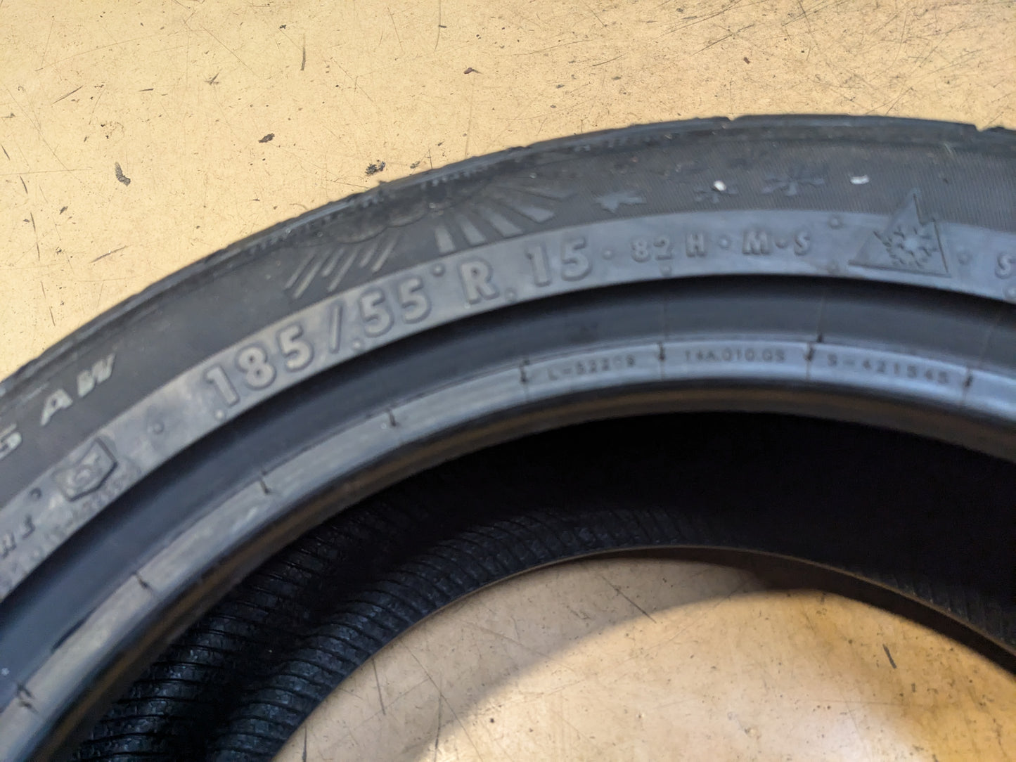 GENERAL ALTIMAX 365 AW BSW P 185 55 15 82H SL ALL WEATHER TIRE 15574920000