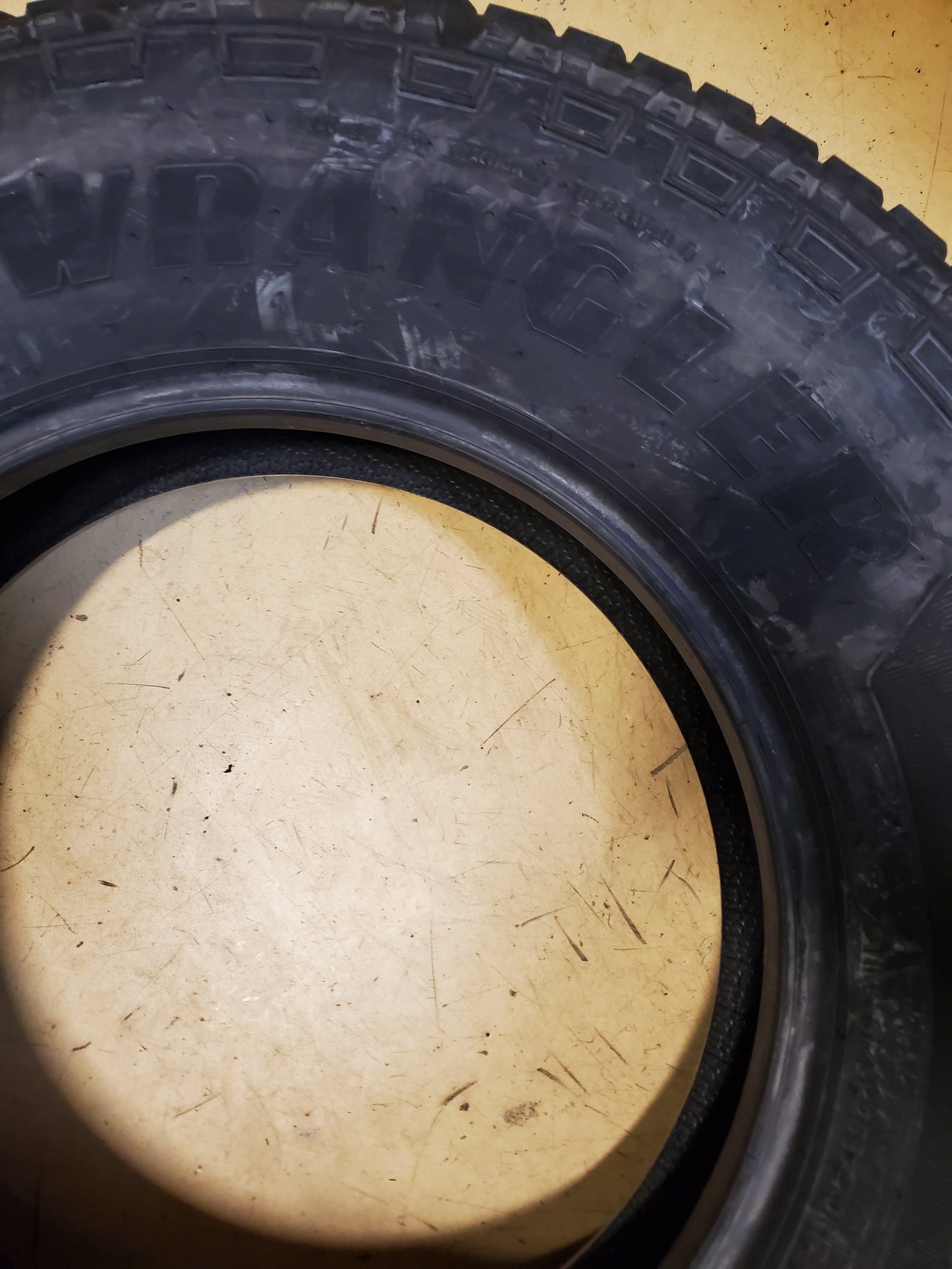 GOODYEAR WRANGLER TERRITORY AT BSW P 255 70 17 112T ALL TERRAIN TIRE 741067681