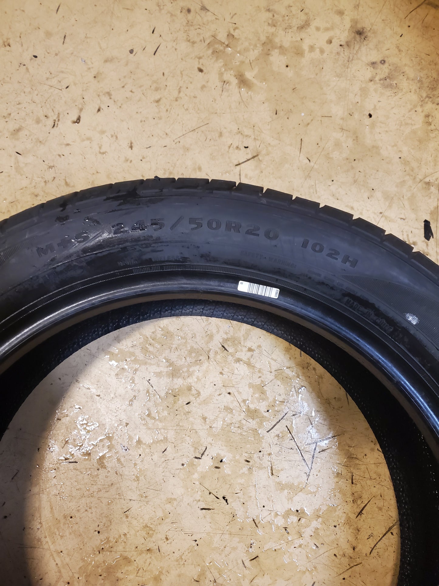 2 GOODYEAR ASSURANCE ALL-SEASON BSW P 245 50 20 102H TIRE 407870374