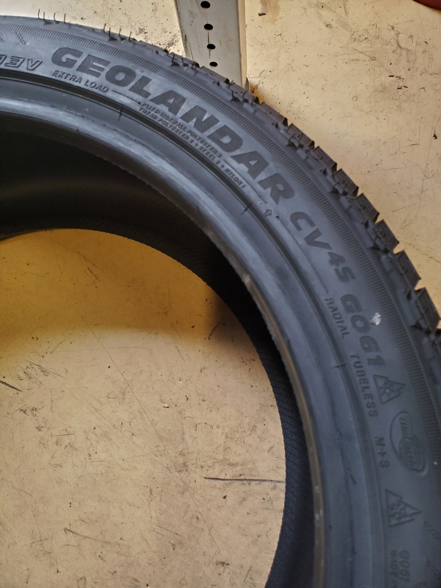 YOKOHAMA GEOLANDAR CV 4S BSW P 245 45 20 103V XL ALL WEATHER TIRE 110156128