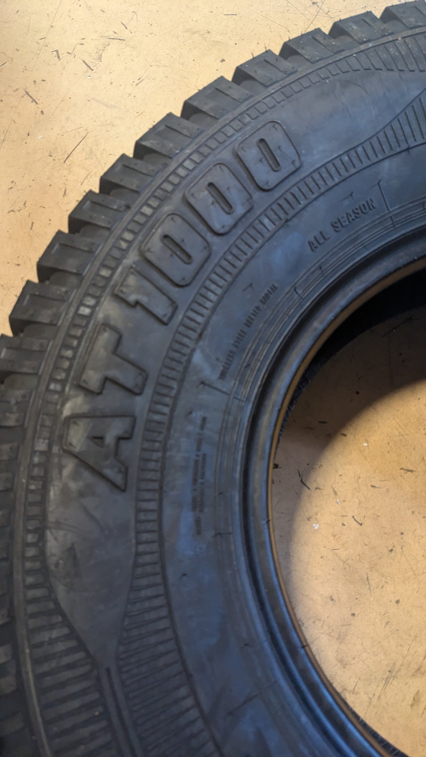 ZEETEX AT 1000 BSW P 285 75 16 126/123R 10PLY ALL TERRAIN TIRE 1200032169