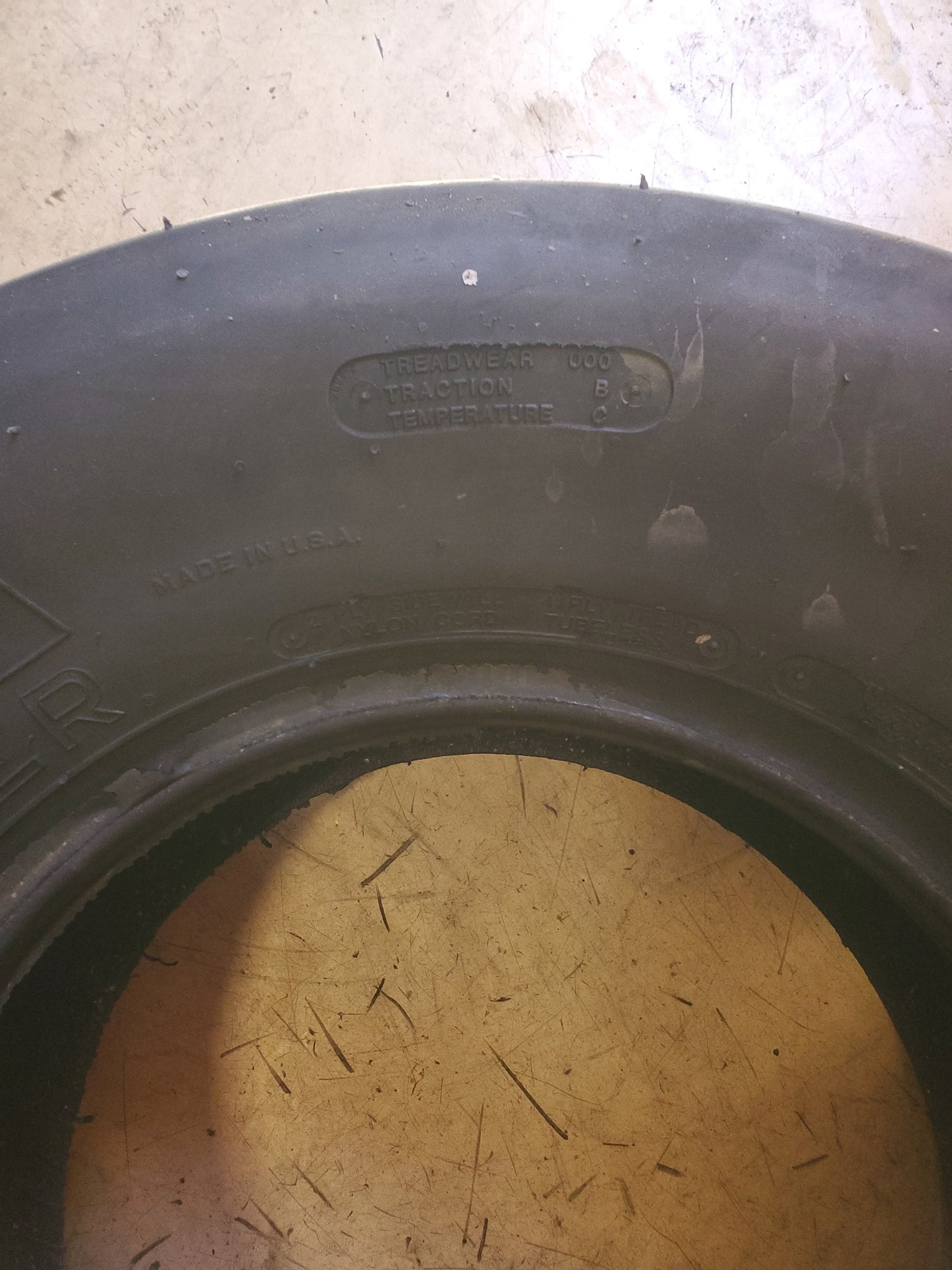 MH RACE MASTER BSW  N50 15 4PLY DRAG TIRE MSS006