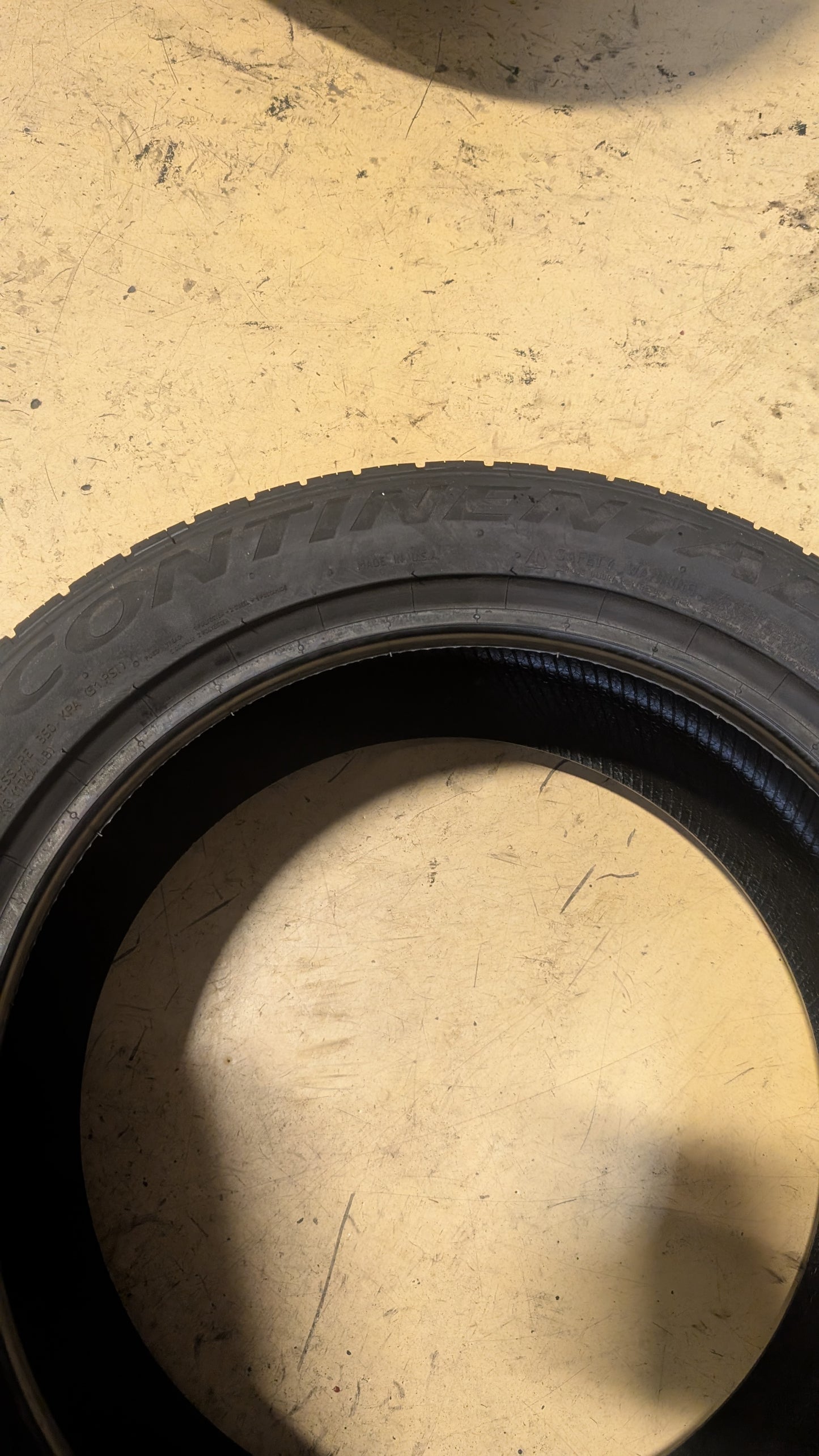 CONTINENTAL CONTROLCONTACT SPORT SRS+ P 245 45 18 100Y XL UHP TIRE 15570860000
