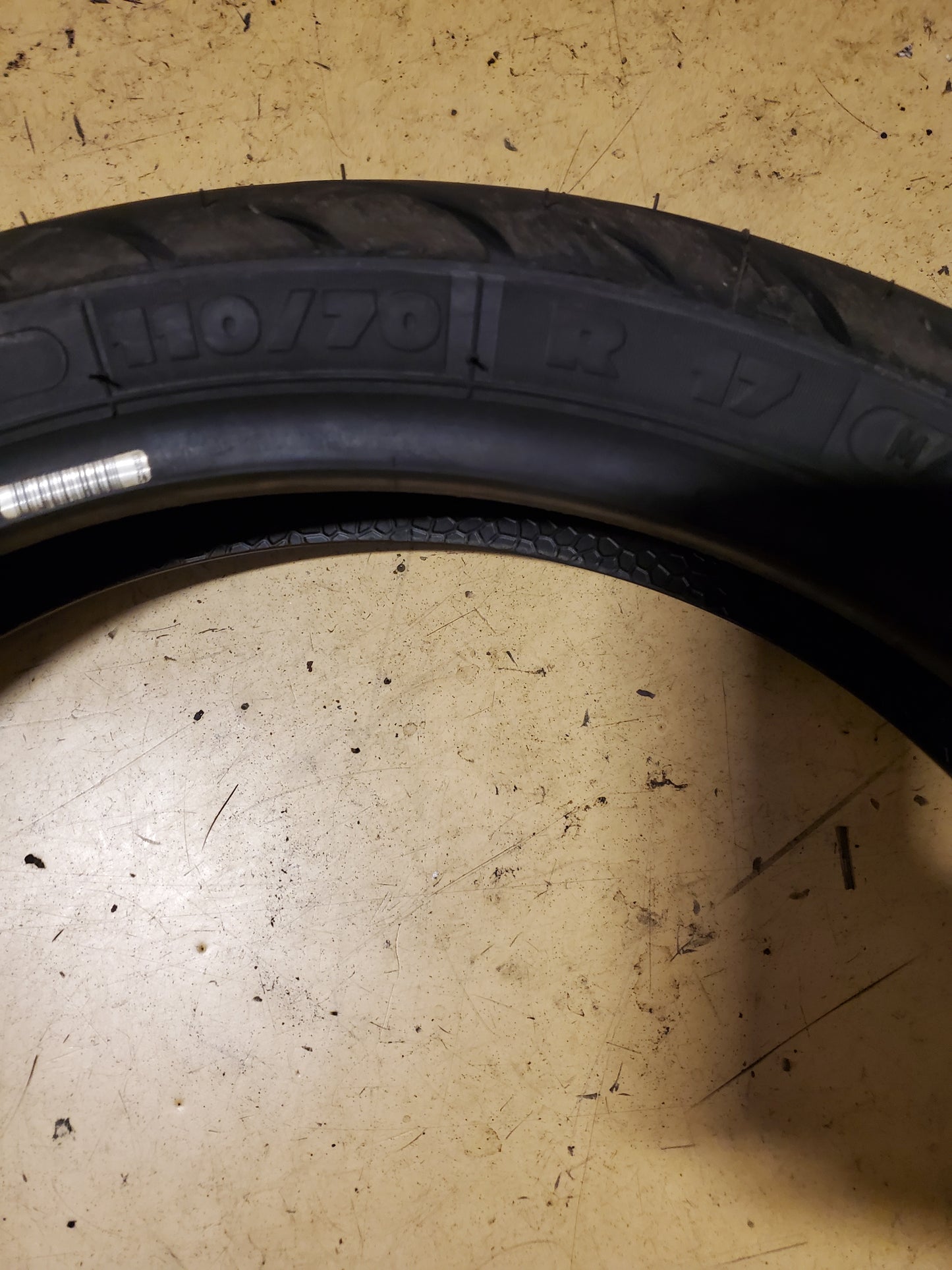 MICHELIN PILOT STREET RADIAL BSW 110 70 17 54H FRONT MOTORCYCLE TIRE 23127