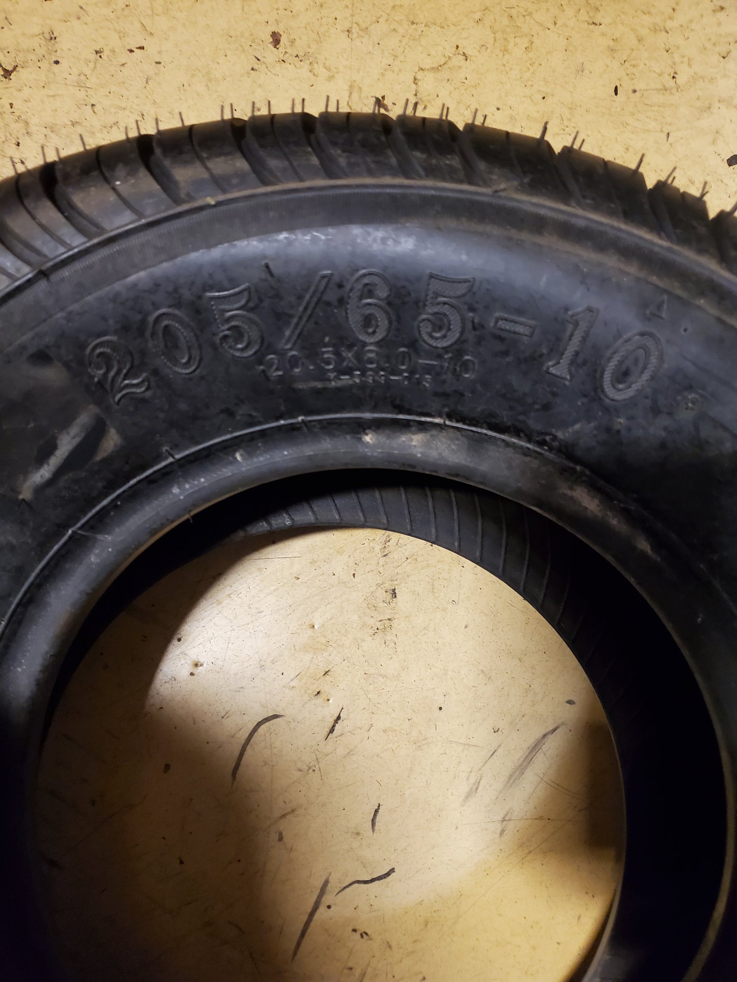 KENDA LOADSTAR BSW 205 65 10 77M 4PLY TRAILER TIRE 234A2000