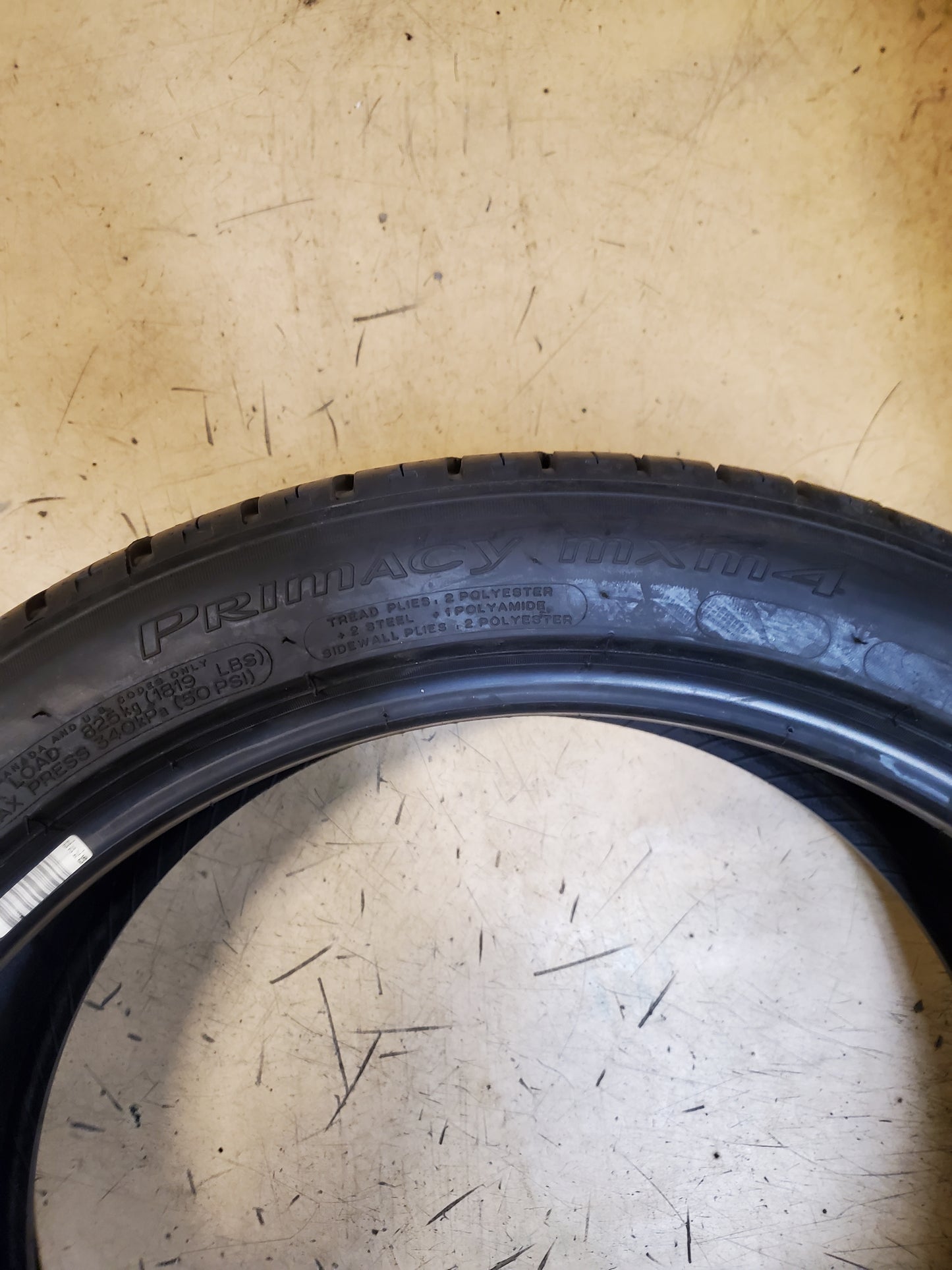 MICHELIN PRIMACY MXM4 (AO) BSW P 255 40 20 101H XL ALL SEASON TIRE 89424