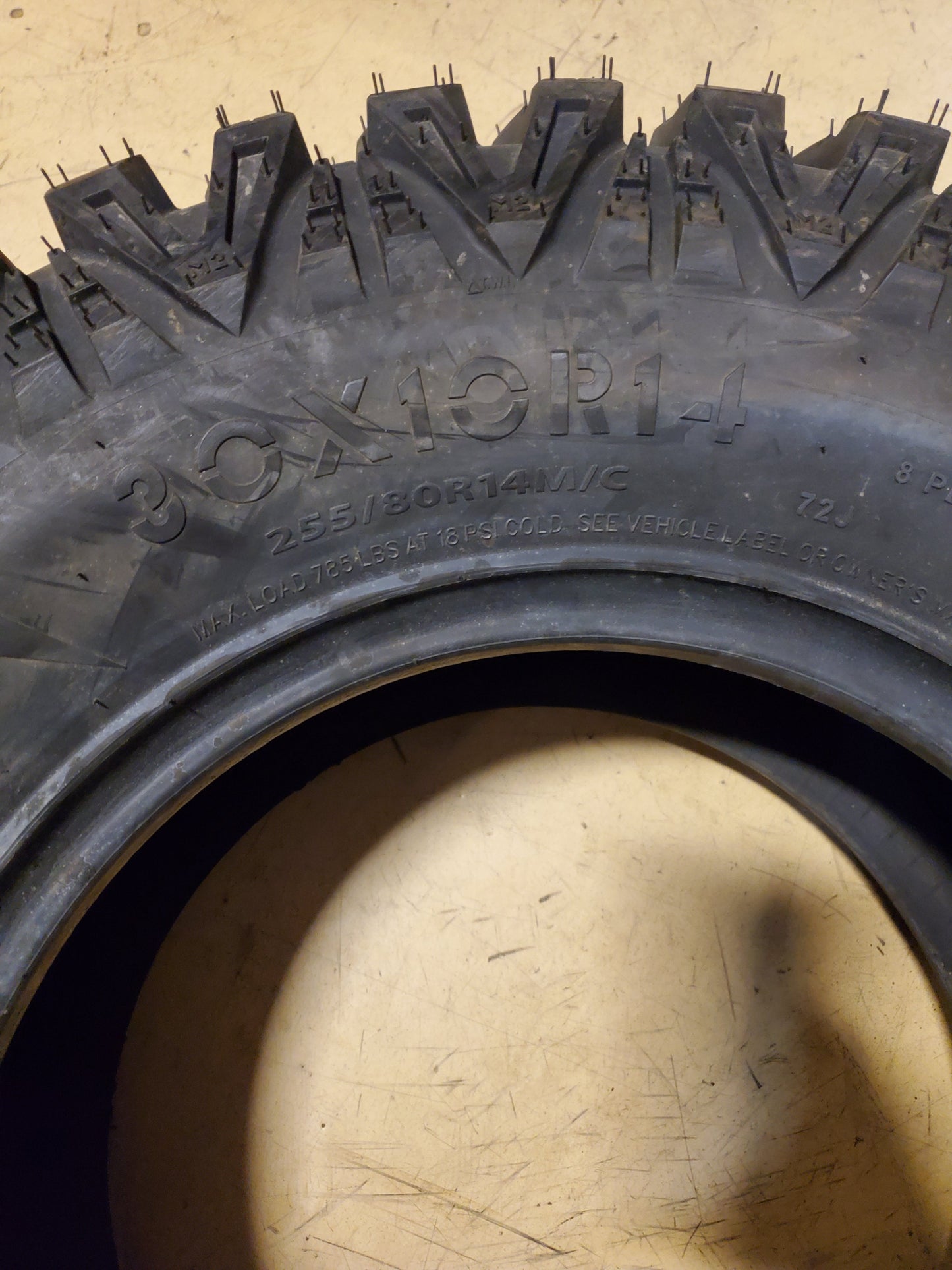 AMS M2 EVIL BSW 30 10 14 72J 8PLY ATV/UTV TIRE 1420361