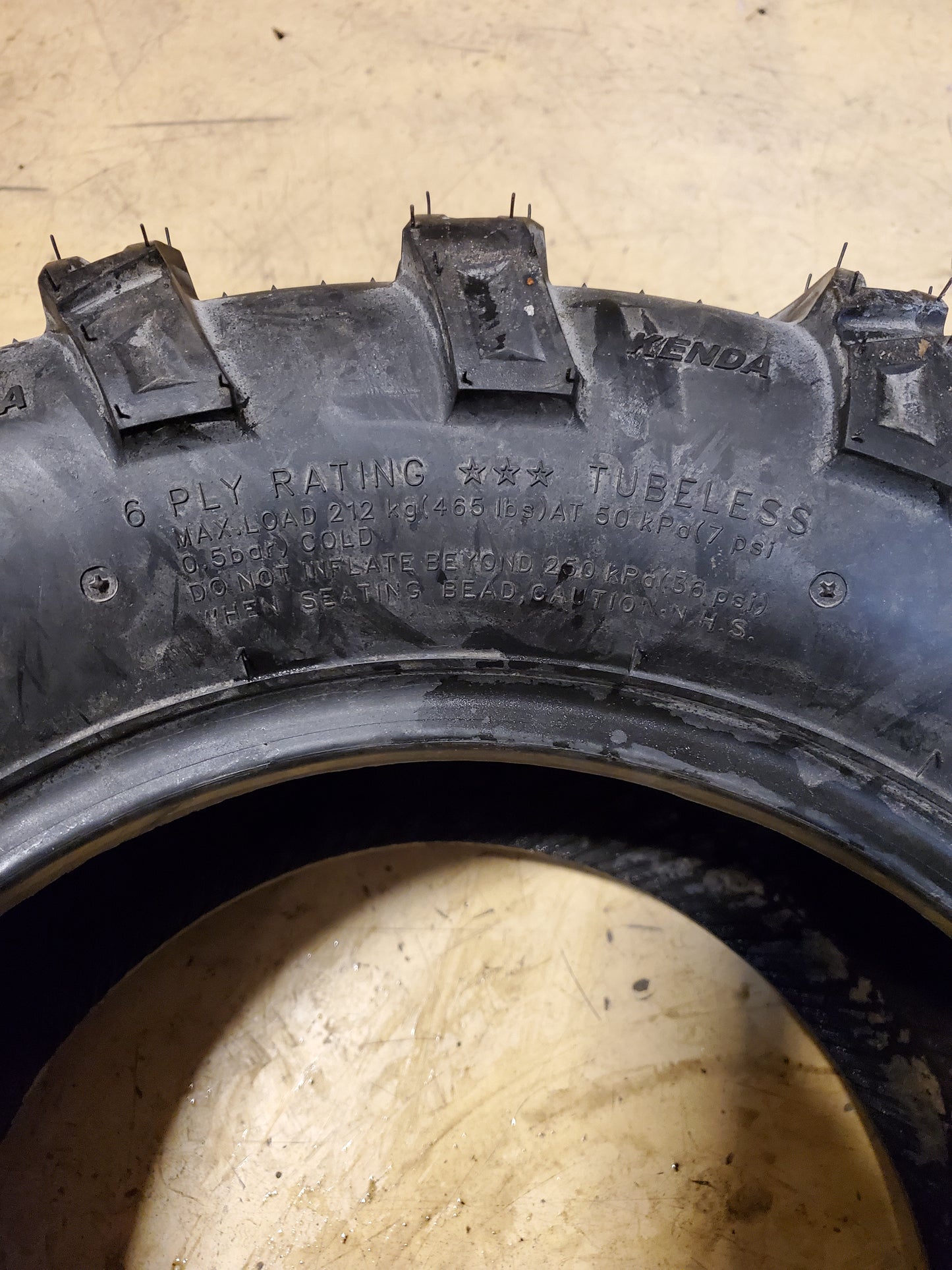 NOS KENDA BEAR CLAW EVO BSW LT AT 26 11 14 6PLY ATV/UTV TIRE KBCE01