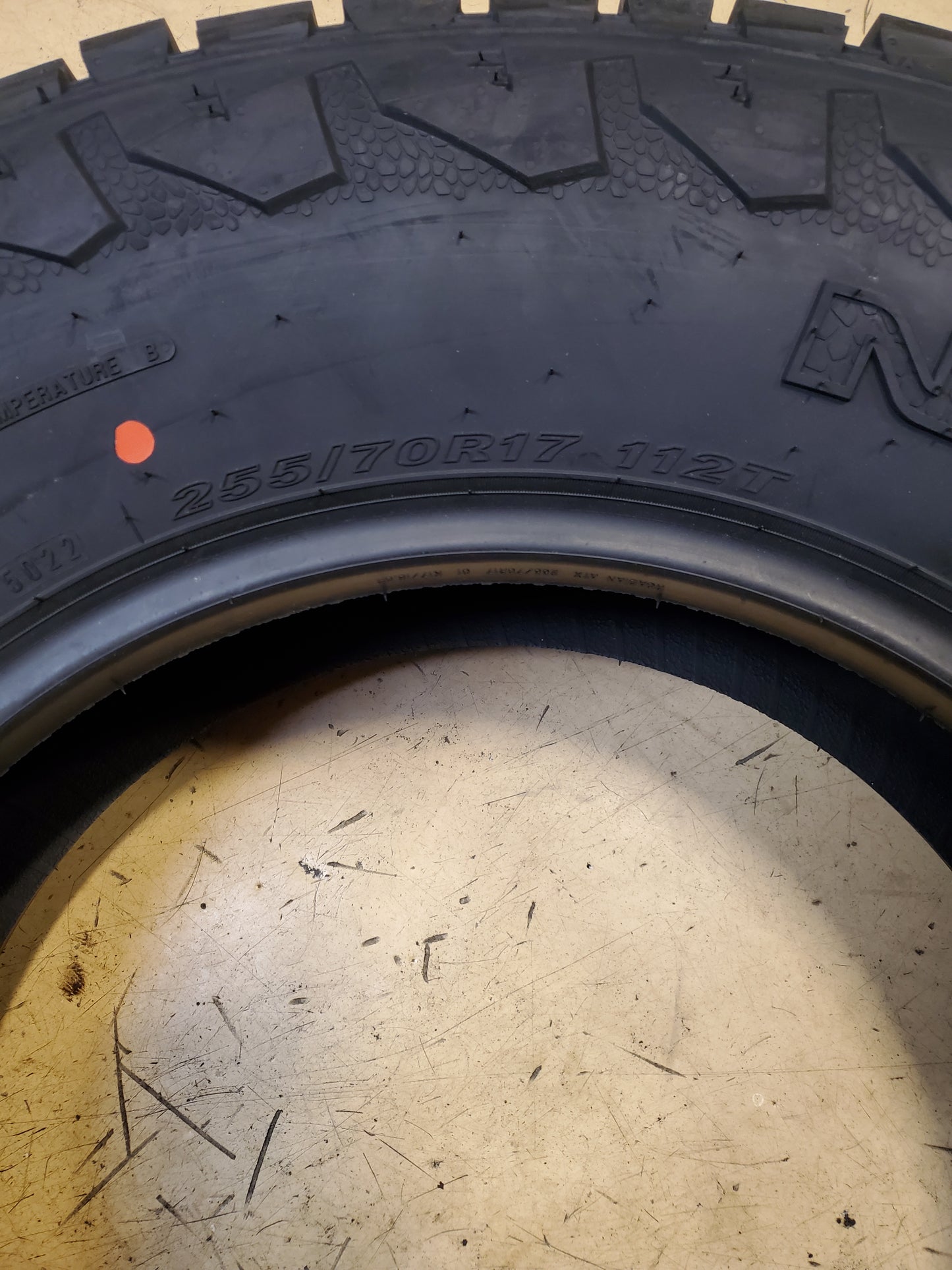 NEXEN ROADIAN ATX BSW P 255 70 17 112T ALL TERRAIN TIRE 18769NXK