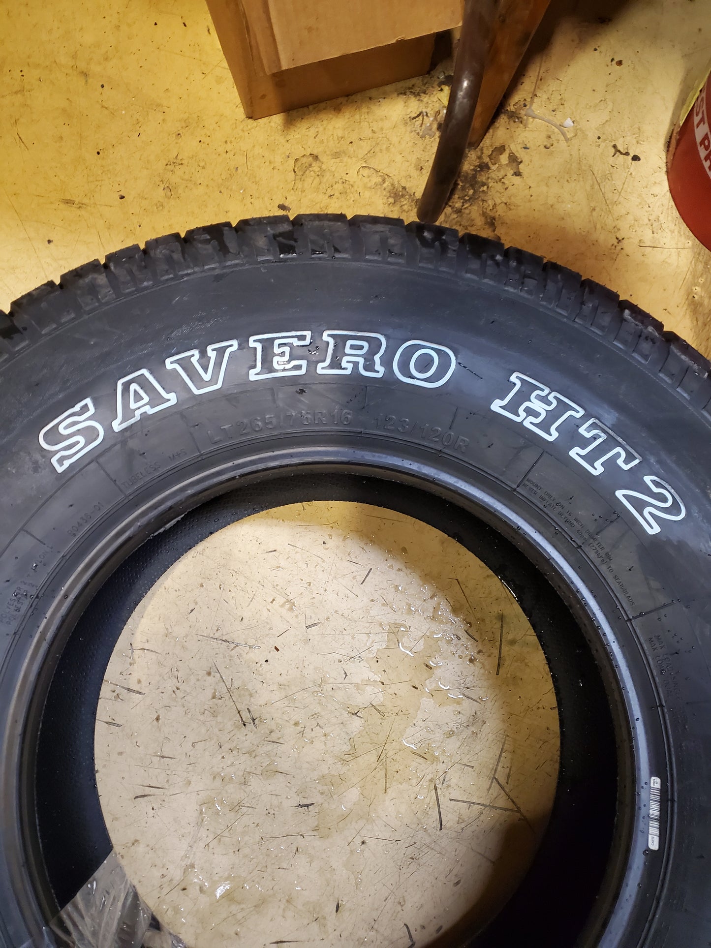 GT RADIAL SAVERO HT2 OWL LT 265 75 16 123/120R 10PLY HIGHWAY TIRE B434