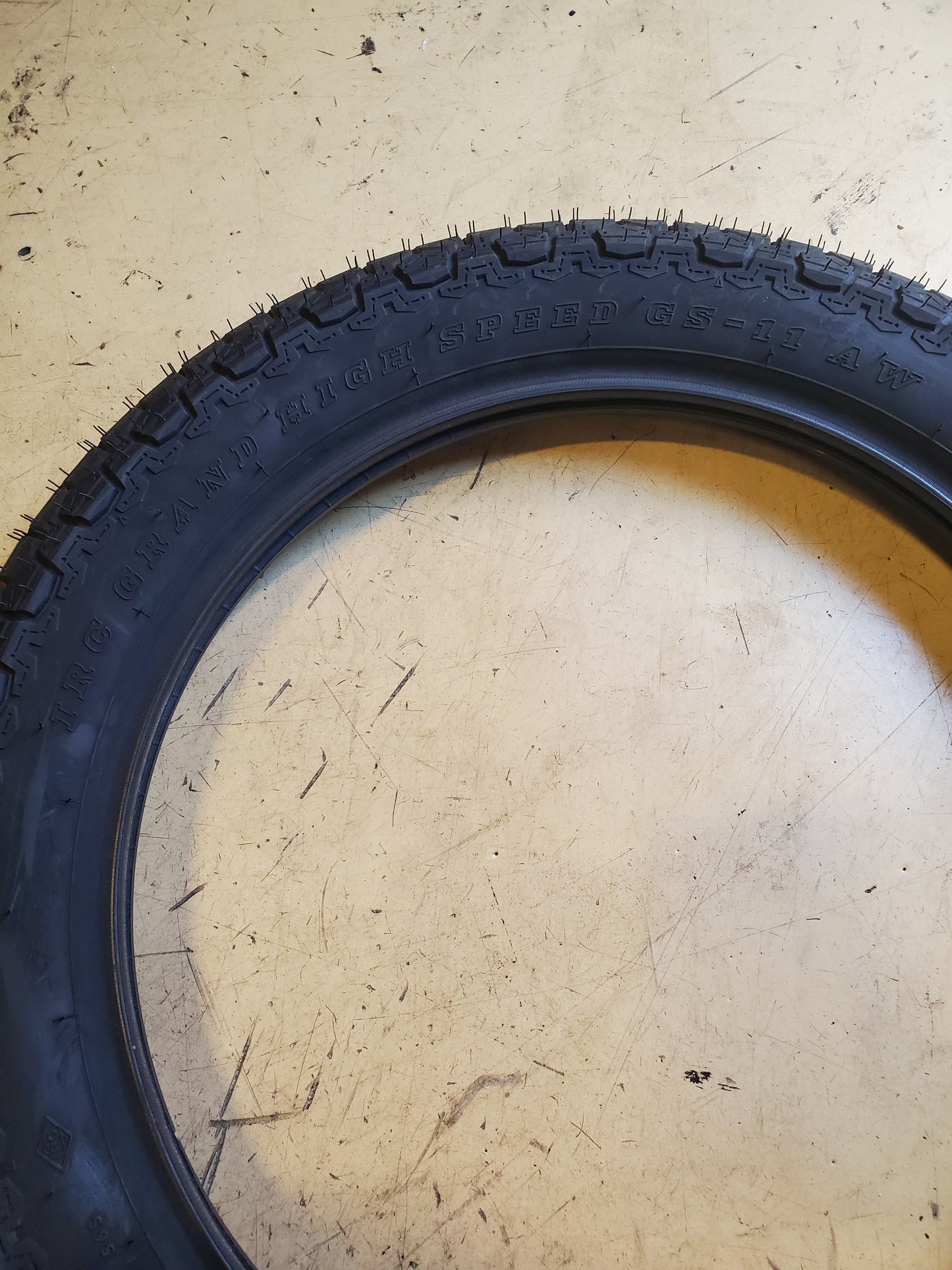 IRC GRAD HIGH SPEED GS-11 AW BSW 3.5 18 56S REAR MOTORCYCLE TIRE 15885