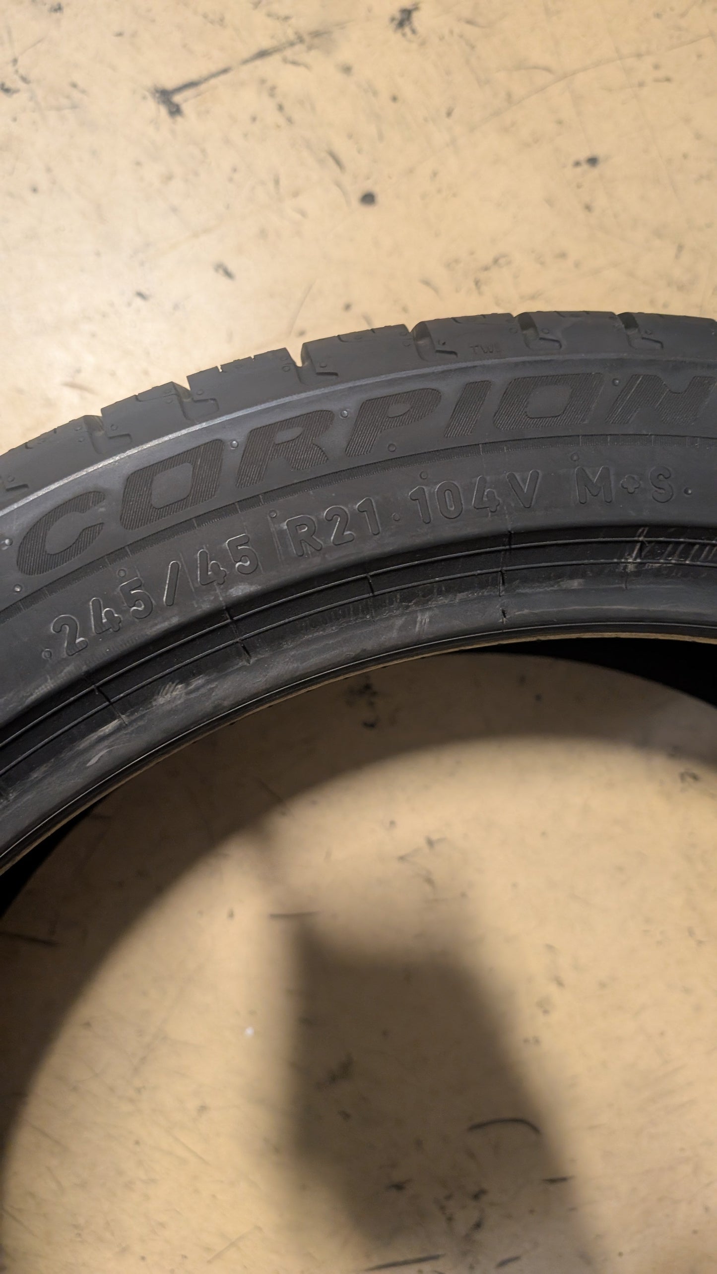PIRELLI SCORPION MS FOAM BSW P 245 45 21 104V XL ALL SEASON TIRE 4120500