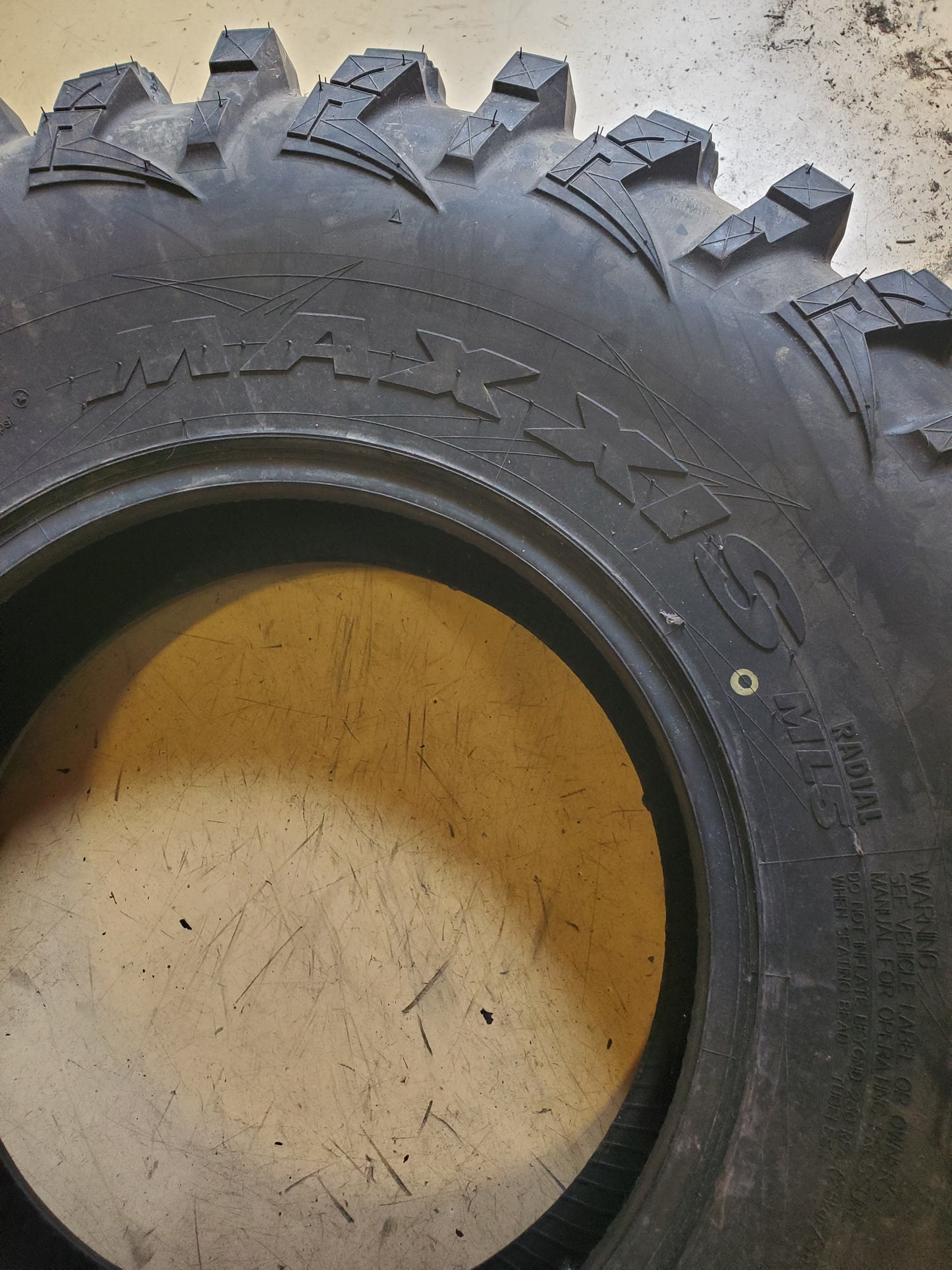 NOS MAXXIS RAMPAGE ML5 BSW 32 10 15 8PLY ATV/UTV TIRE TM00187000