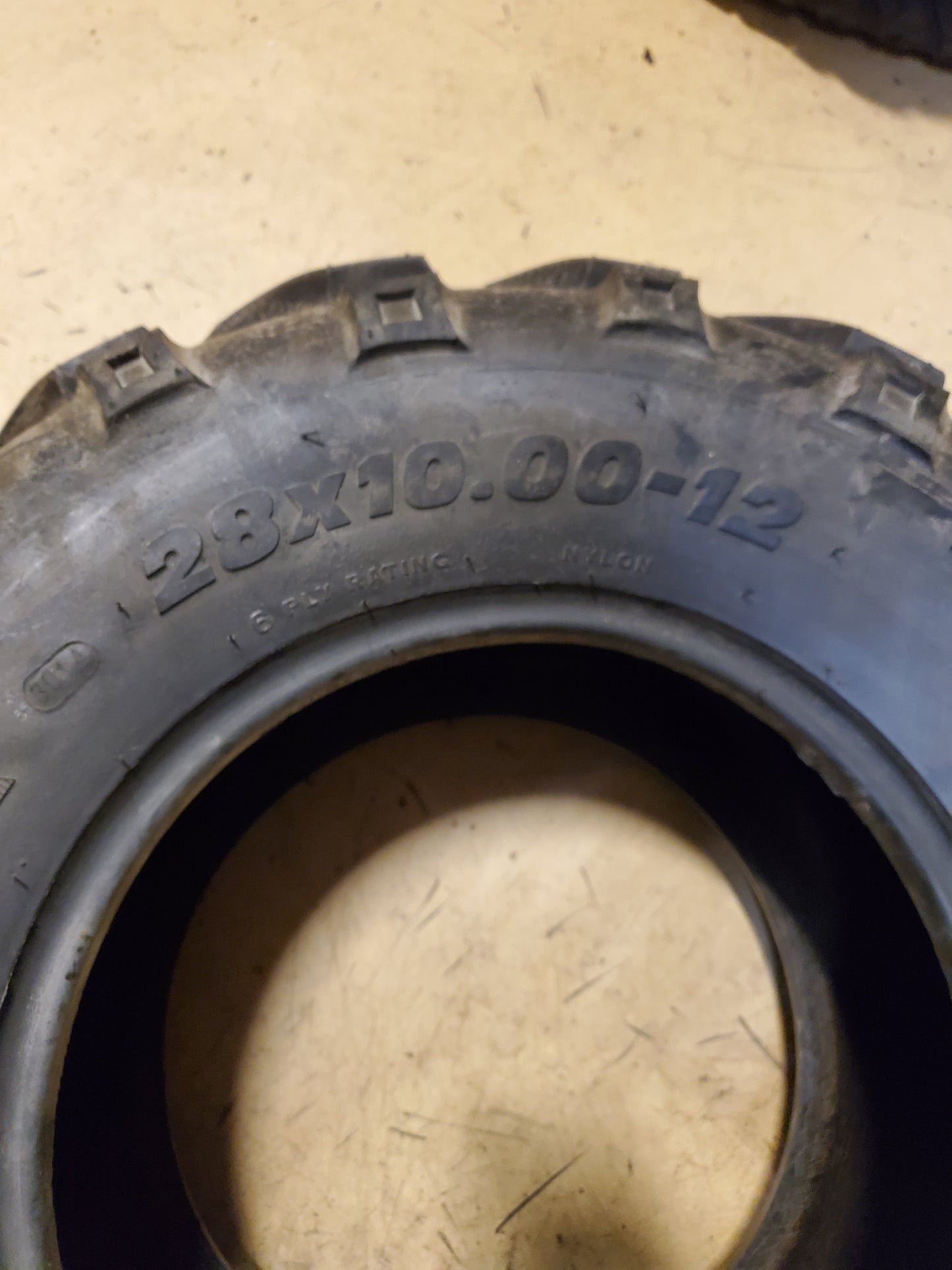 NOS GREENBALL DIRT DEVIL X/T BSW 28 10 12 6PLY ATV/UTV TIRE DR1221