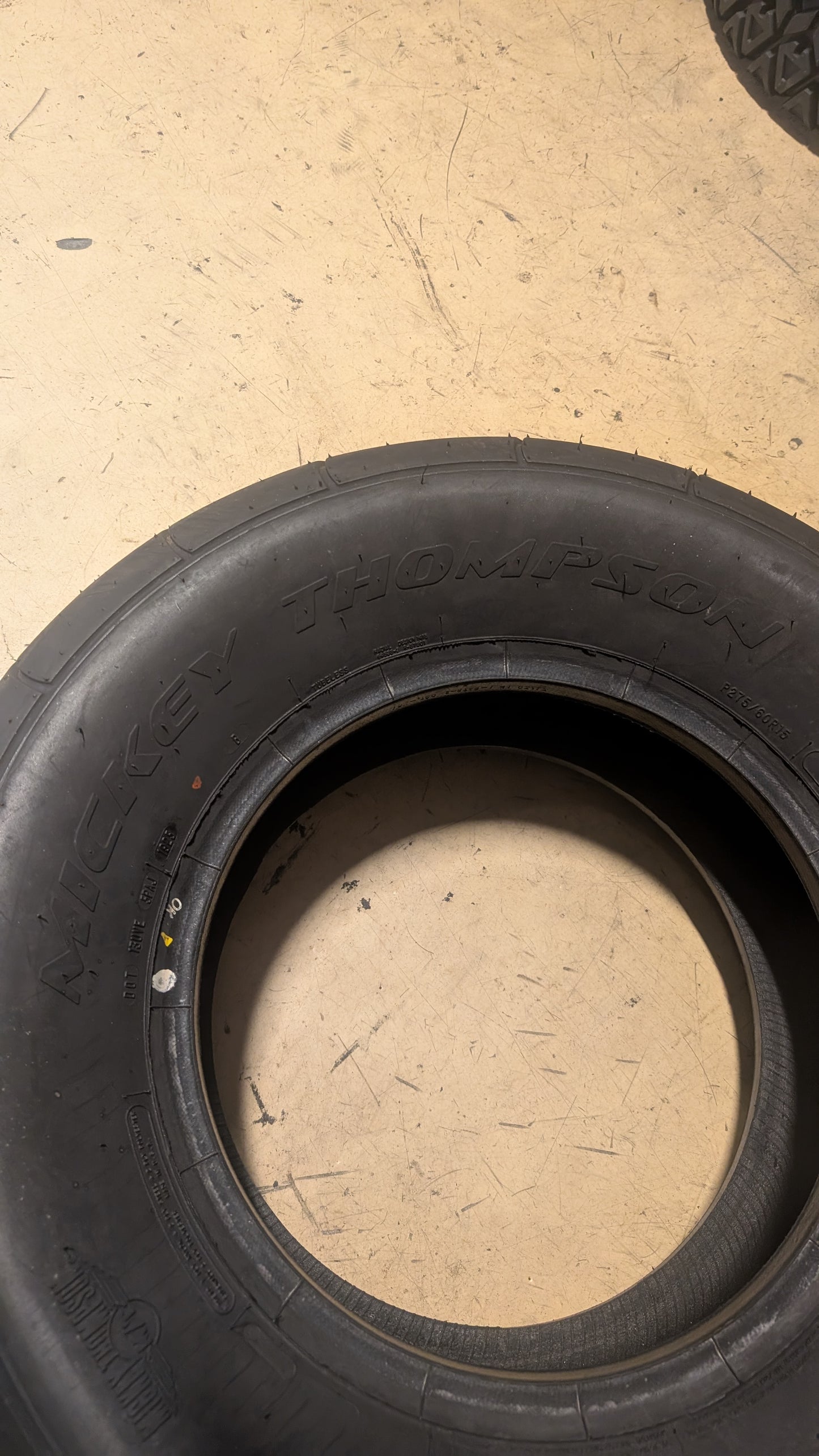 MICKEY THOMPSON STREET S/S BSW P 275 60 15 TRACK COMPETITION TIRE 315105003